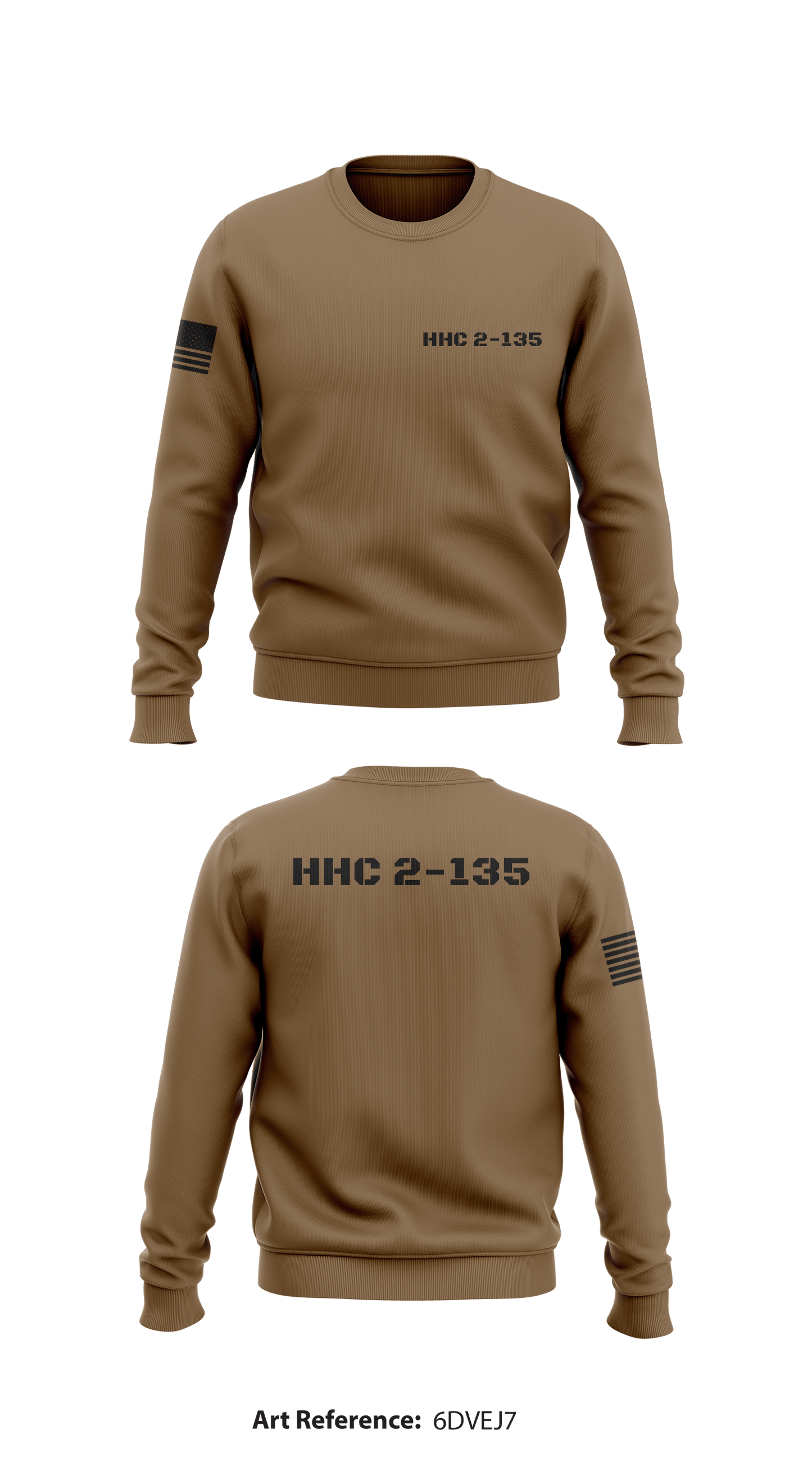 HHC 2-135 Store 1 Core Men's Crewneck Performance Sweatshirt - 6dveJ7