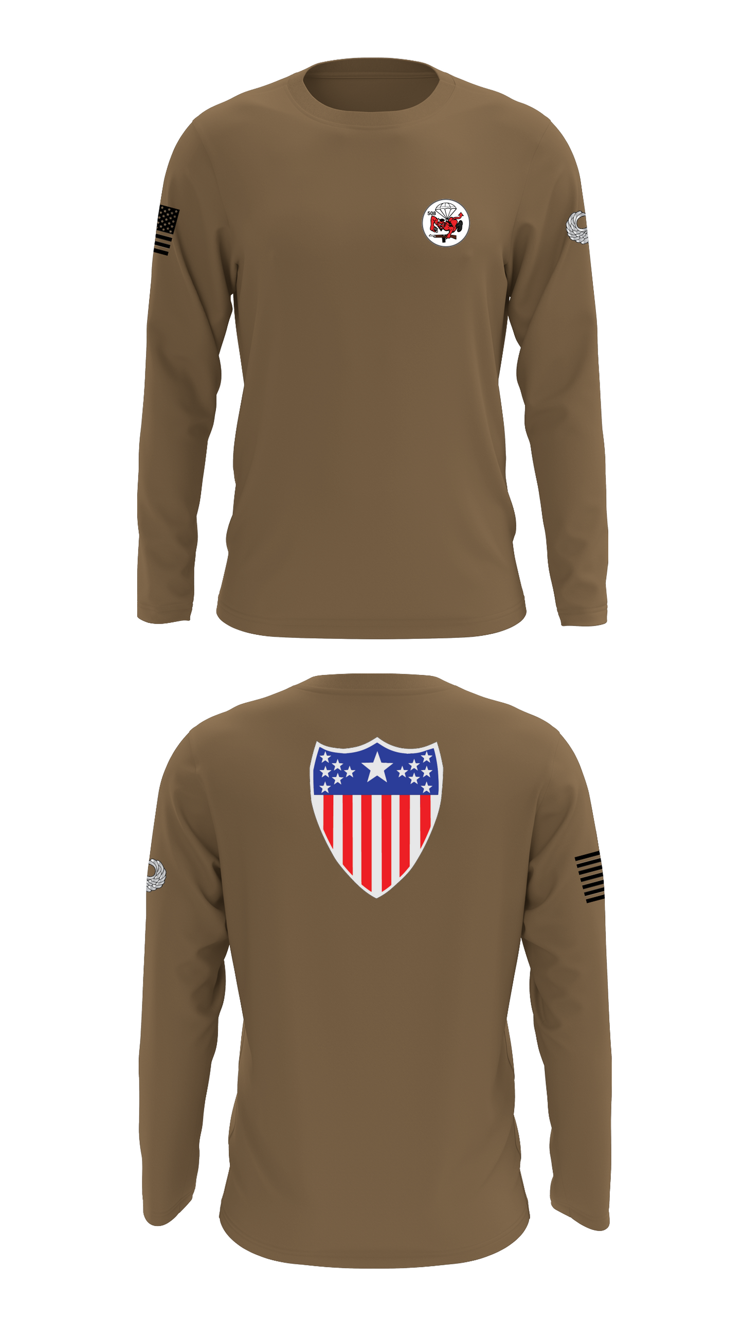2-508 PIR Store 1 Core Men's LS Performance Tee - 86656068372