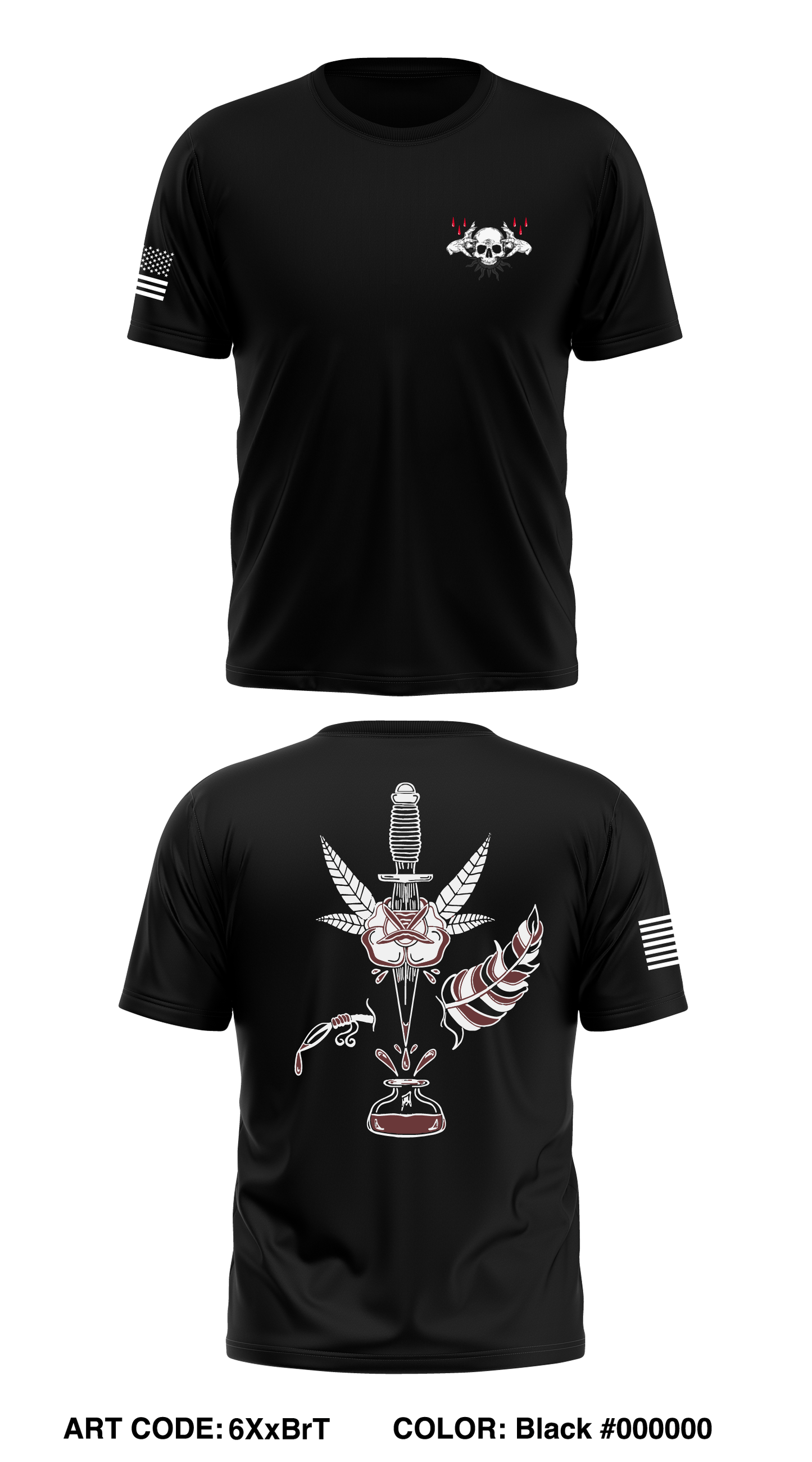 1ST INTELLIGENCE BATTALION Store 1 Core Men's SS Performance Tee - 6XxBrT