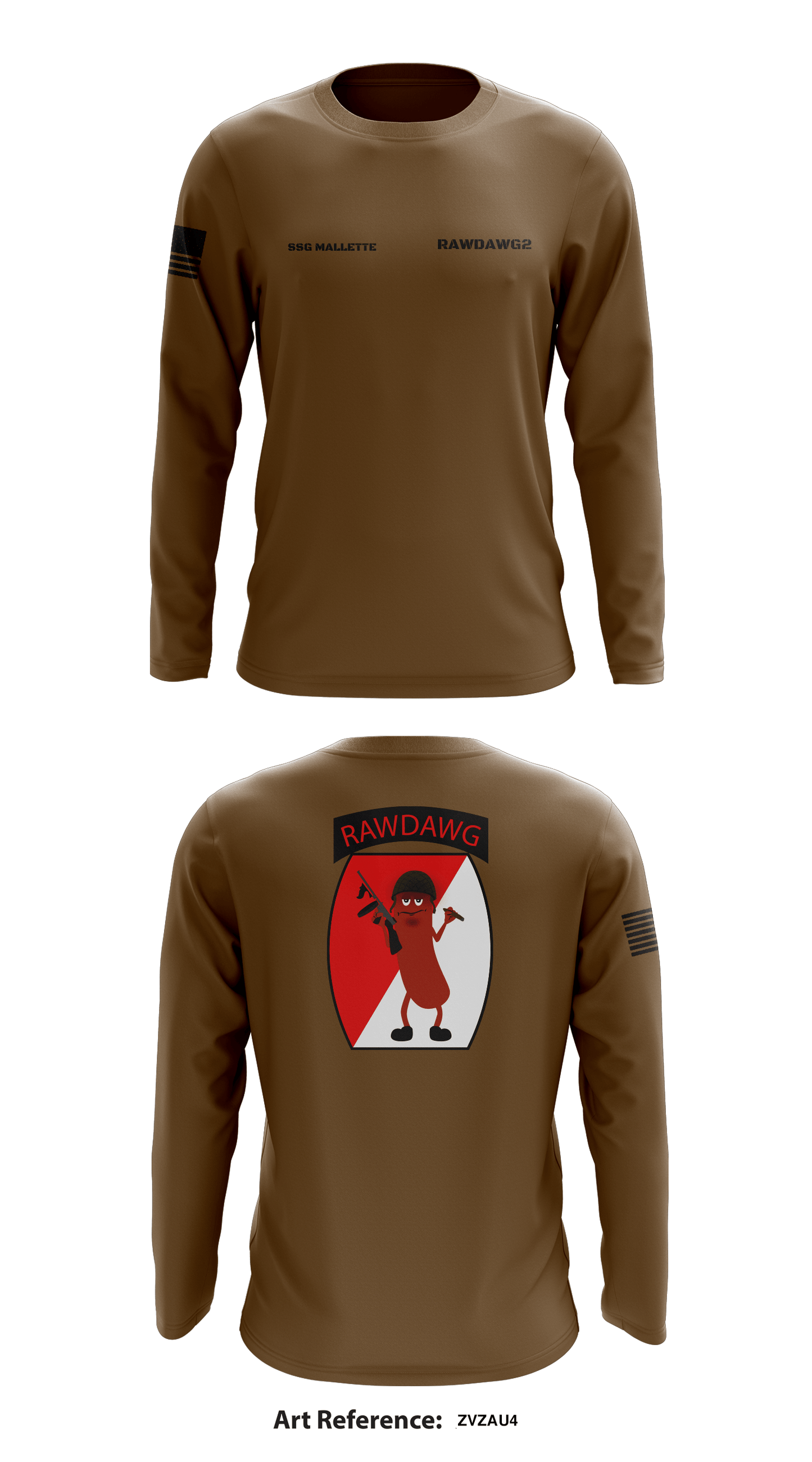 RAWDAWG PLATOON Store 1 Core Men's LS Performance Tee - ZvZAU4