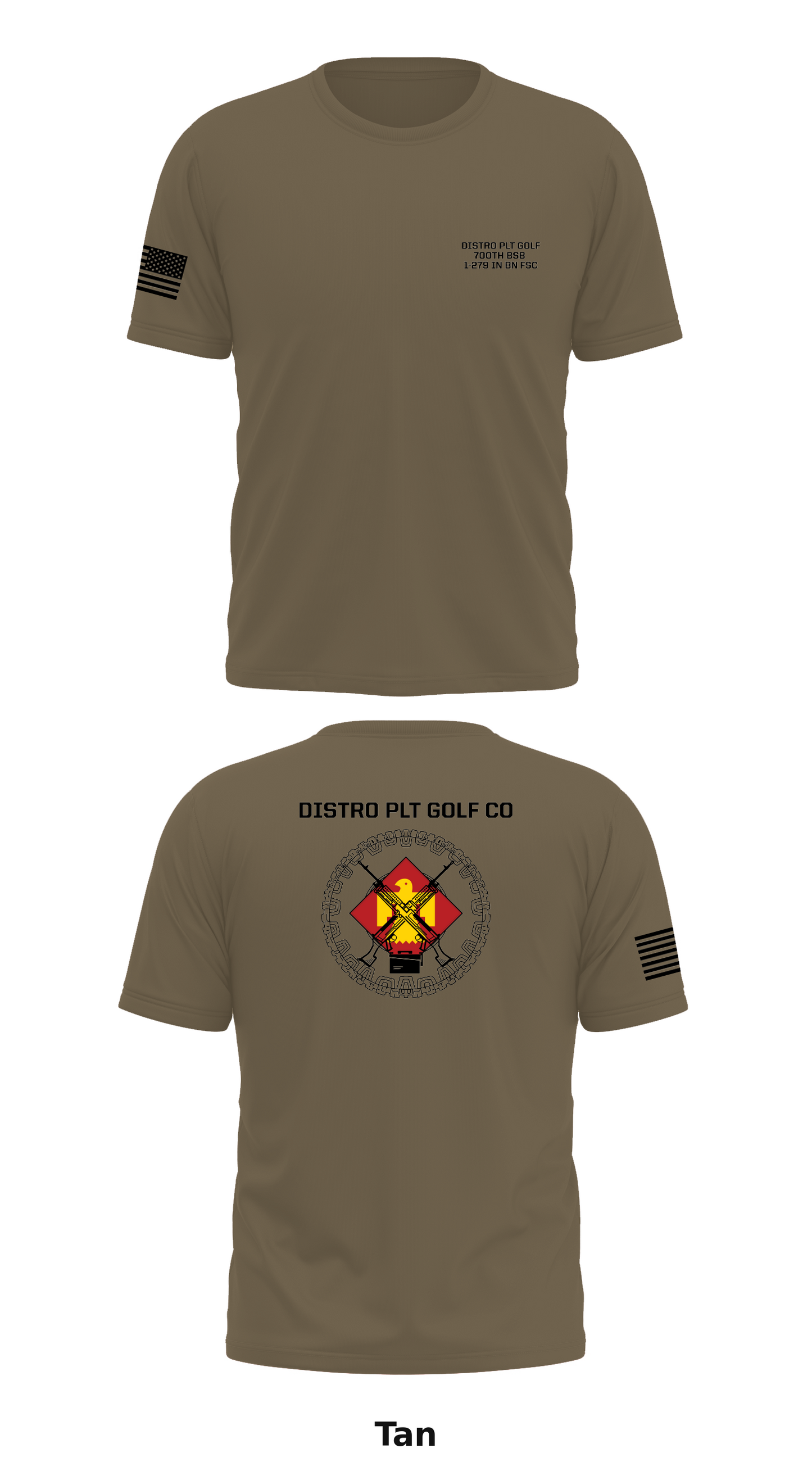 Distro Pl Golf 700th BSB Store 1 Core Men's SS Performance Tee - 93575891242