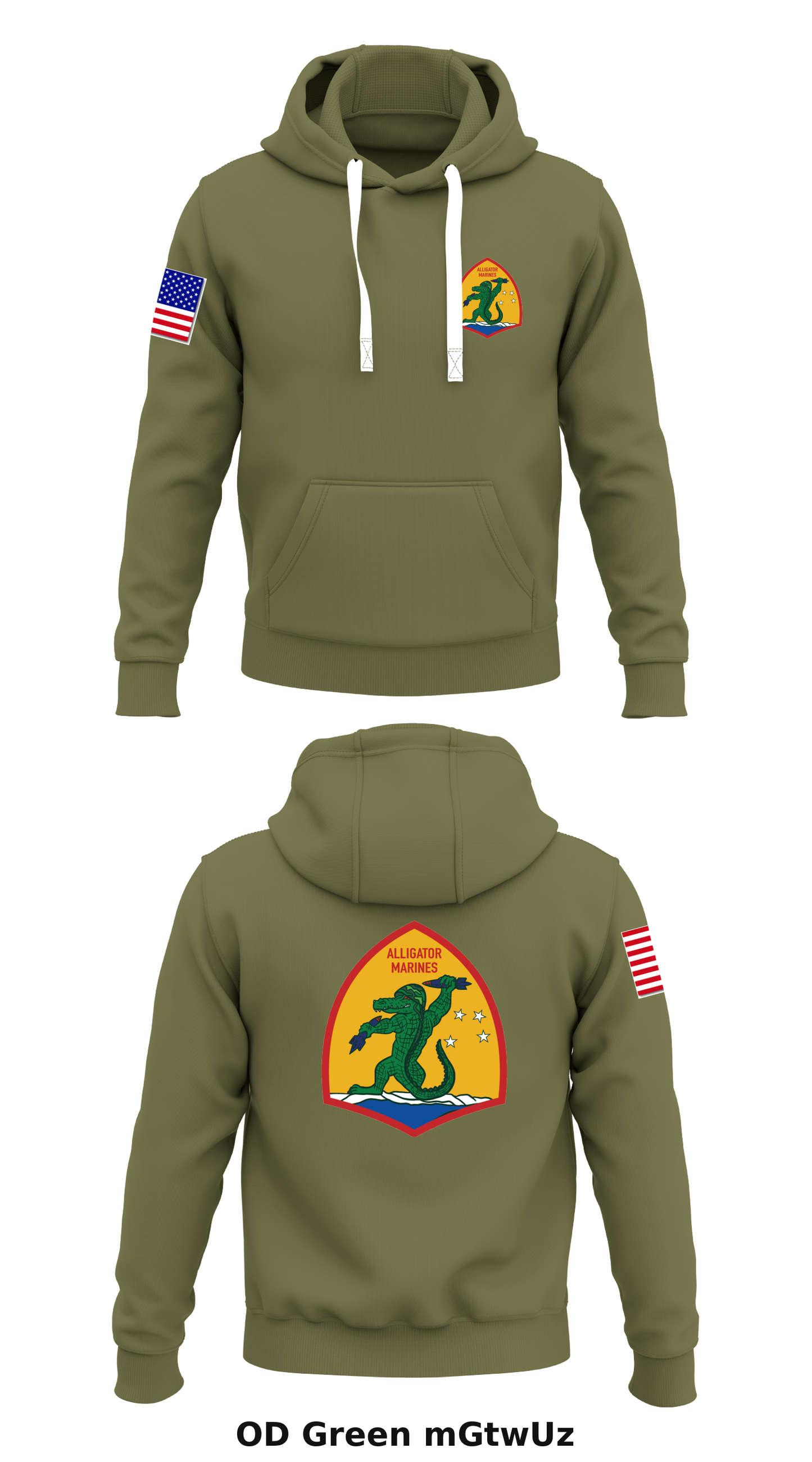 2nd Assault Amphibian Battalion Store 1 Core Men's Hooded Performance Sweatshirt - mGtwUz