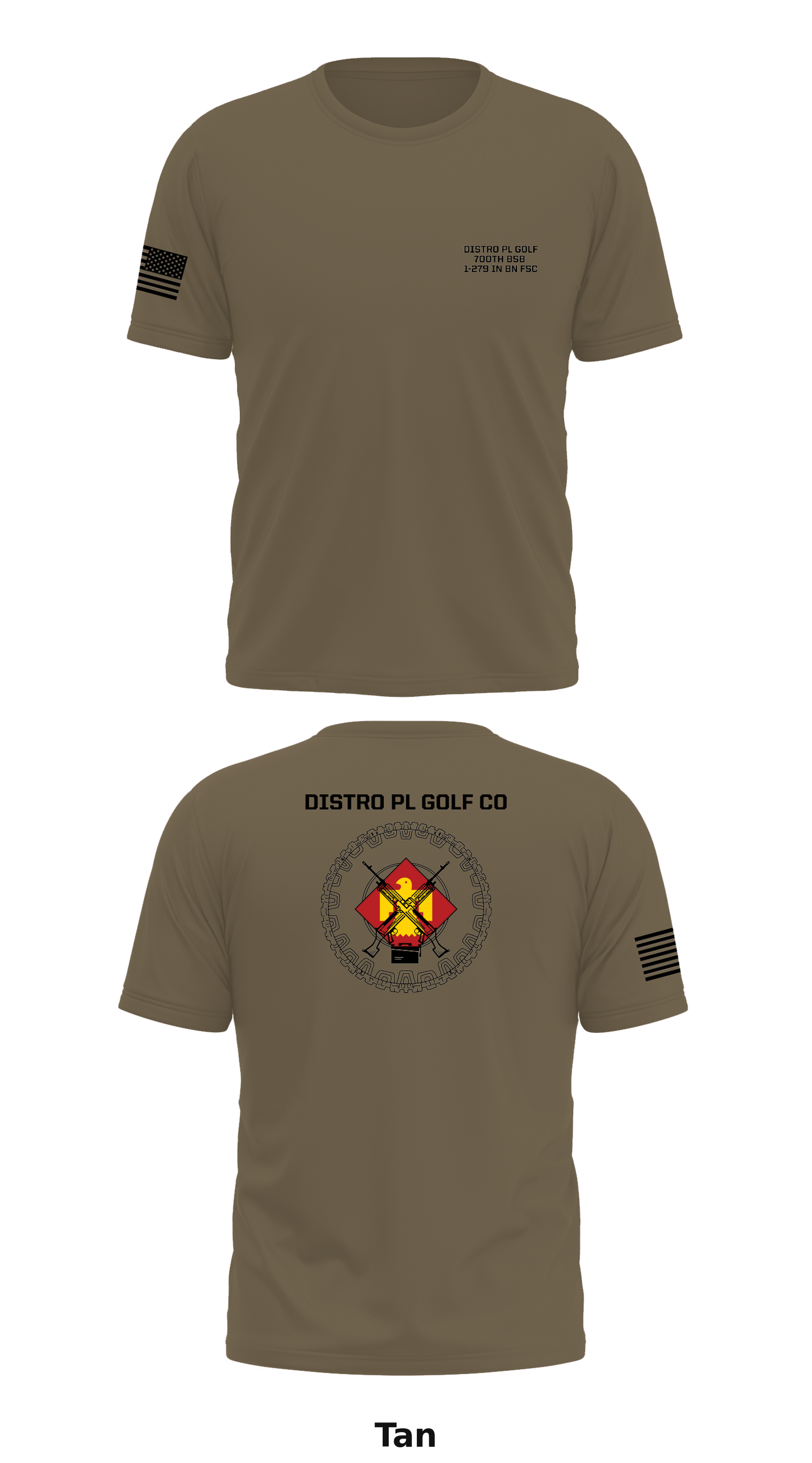Distro Pl Golf 700th BSB Store 1 Core Men's SS Performance Tee - 71463716334