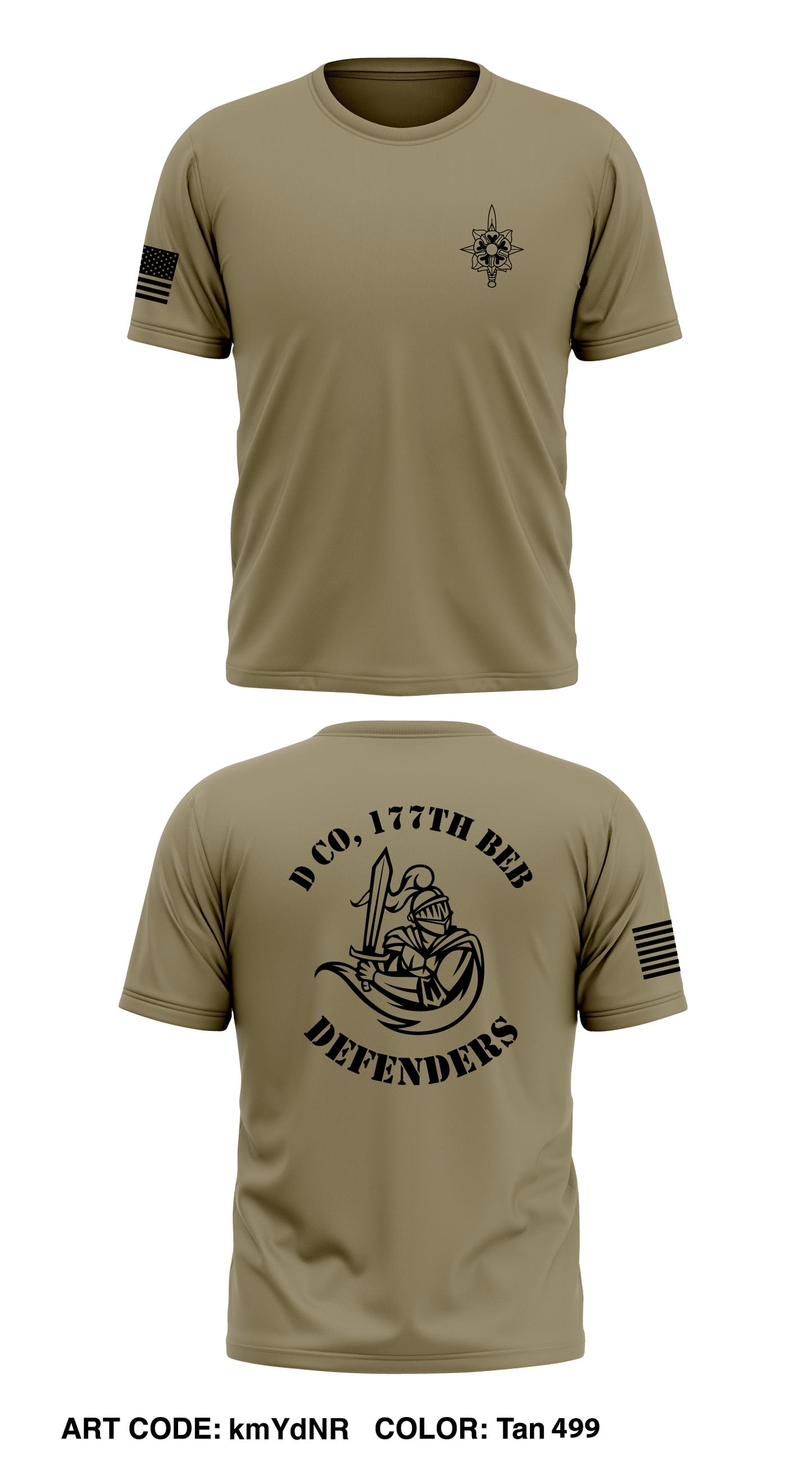 D Co, 177th BEB Store 1 Core Men's SS Performance Tee - kmYdNR