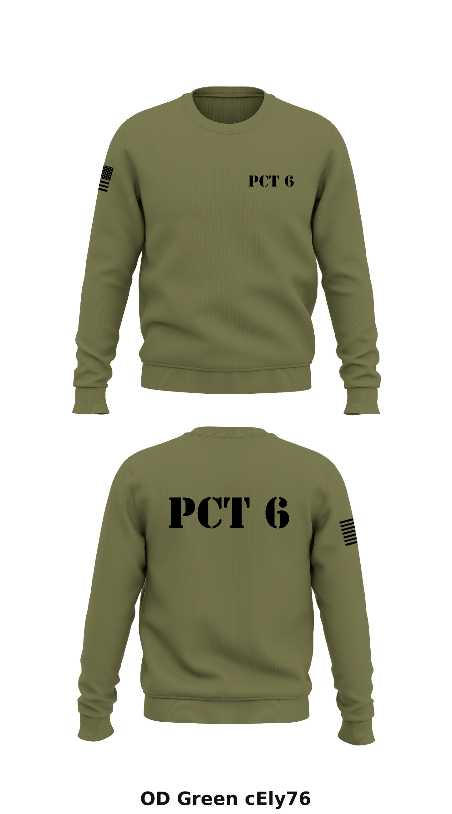 Pct 6 Store 1 Core Men's Crewneck Performance Sweatshirt - cEly76