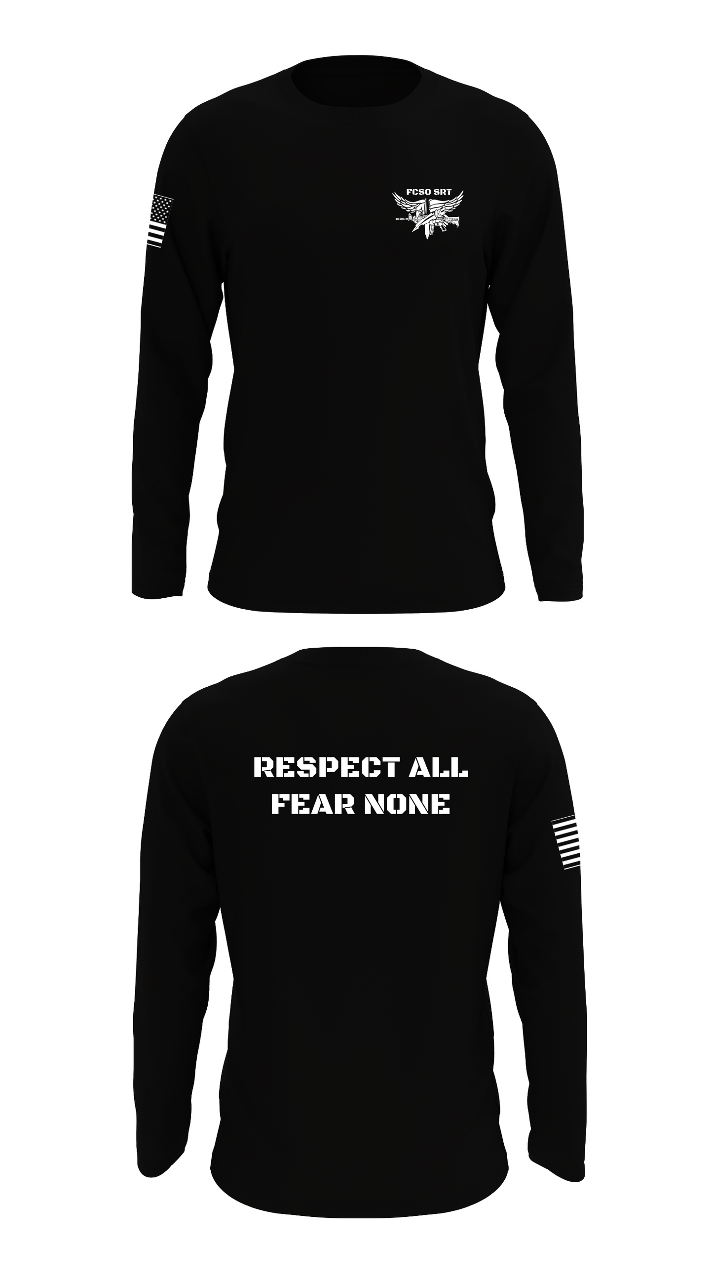 FCSO Special Response Team Store 1 Core Men's LS Performance Tee - 38585116657