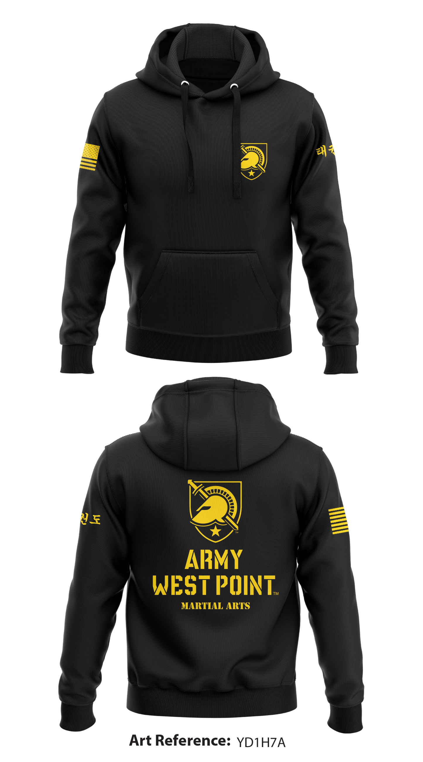 West Point Taekwondo Store 1 Core Men's Hooded Performance Sweatshirt - yd1H7A