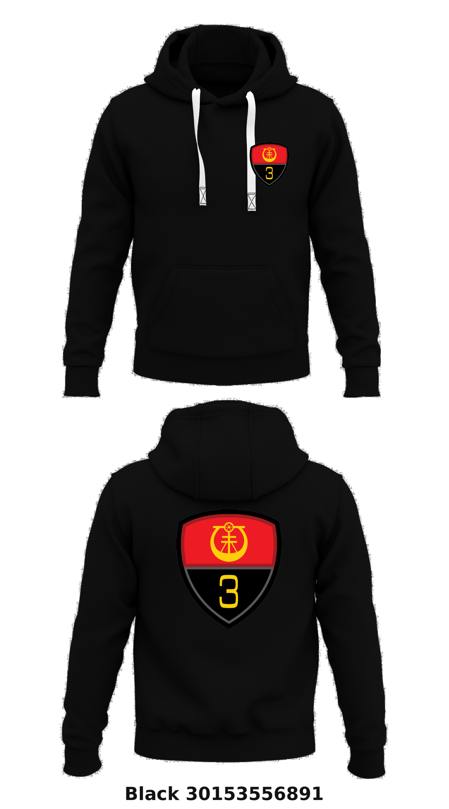 3rd COE Store 1 Core Men's Hooded Performance Sweatshirt - 30153556891