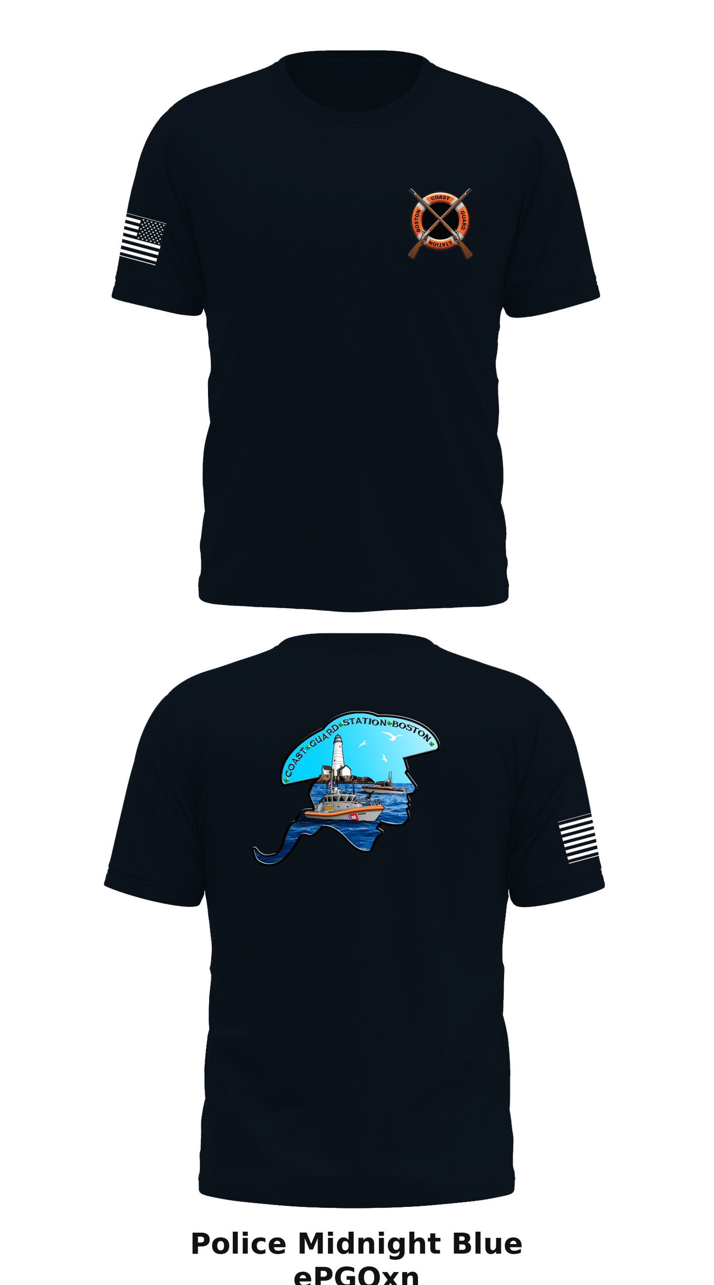 USCG Station Boston Store 1 Core Men's SS Performance Tee - ePGQxn