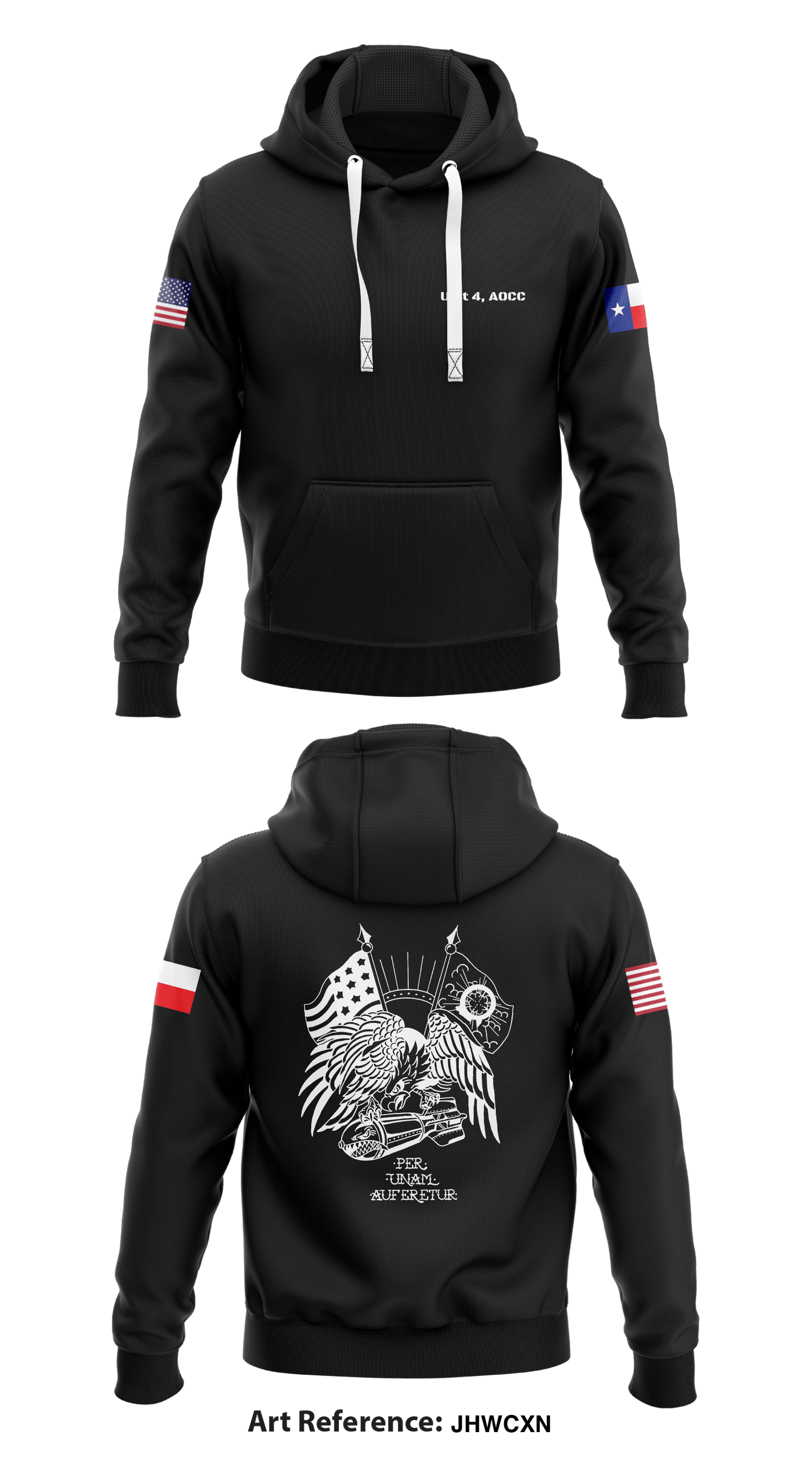 Unit 4, AOCC Store 1 Core Men's Hooded Performance Sweatshirt - jHWcxn
