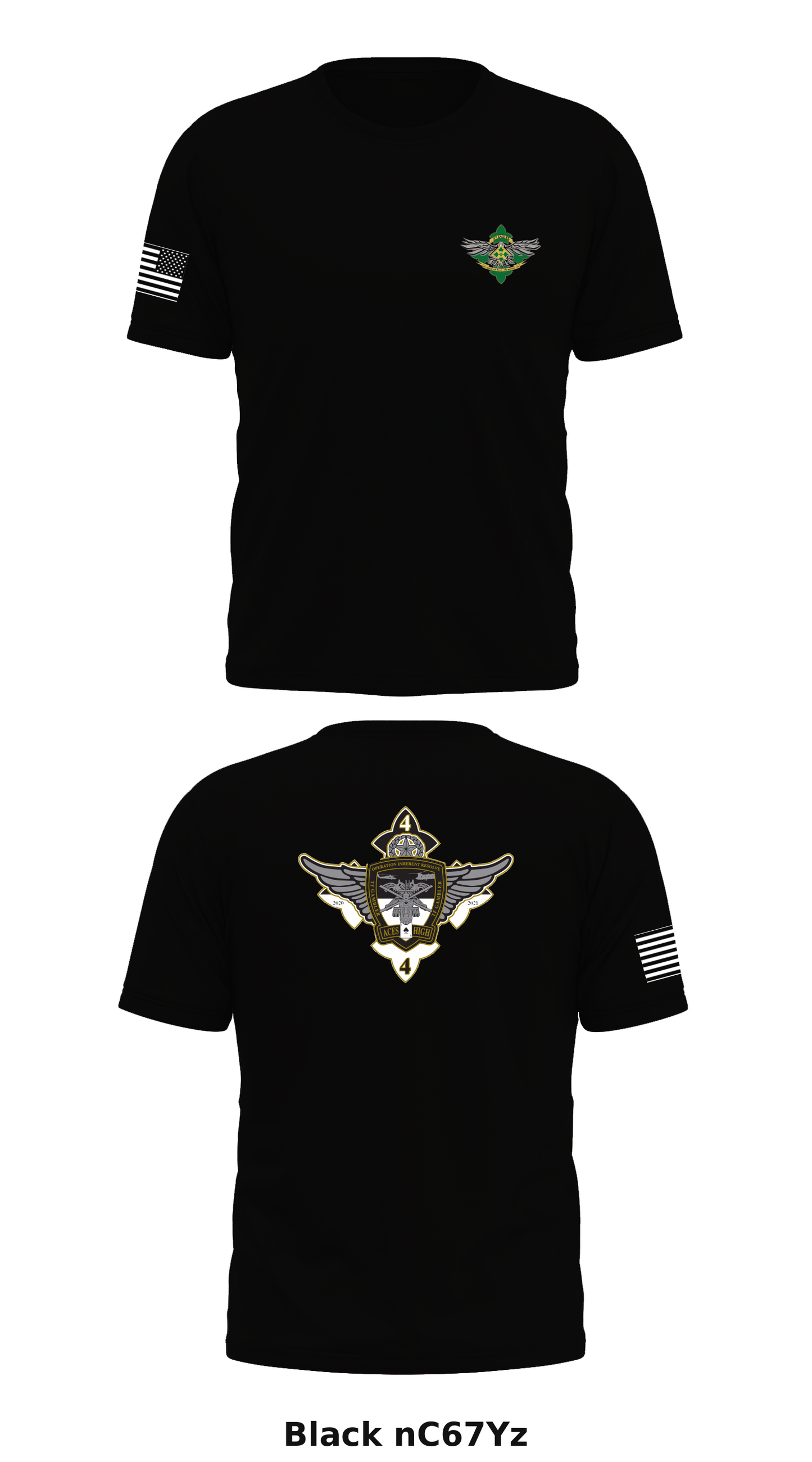 4-4 Attack Battalion Store 1 Core Men's SS Performance Tee - nC67Yz
