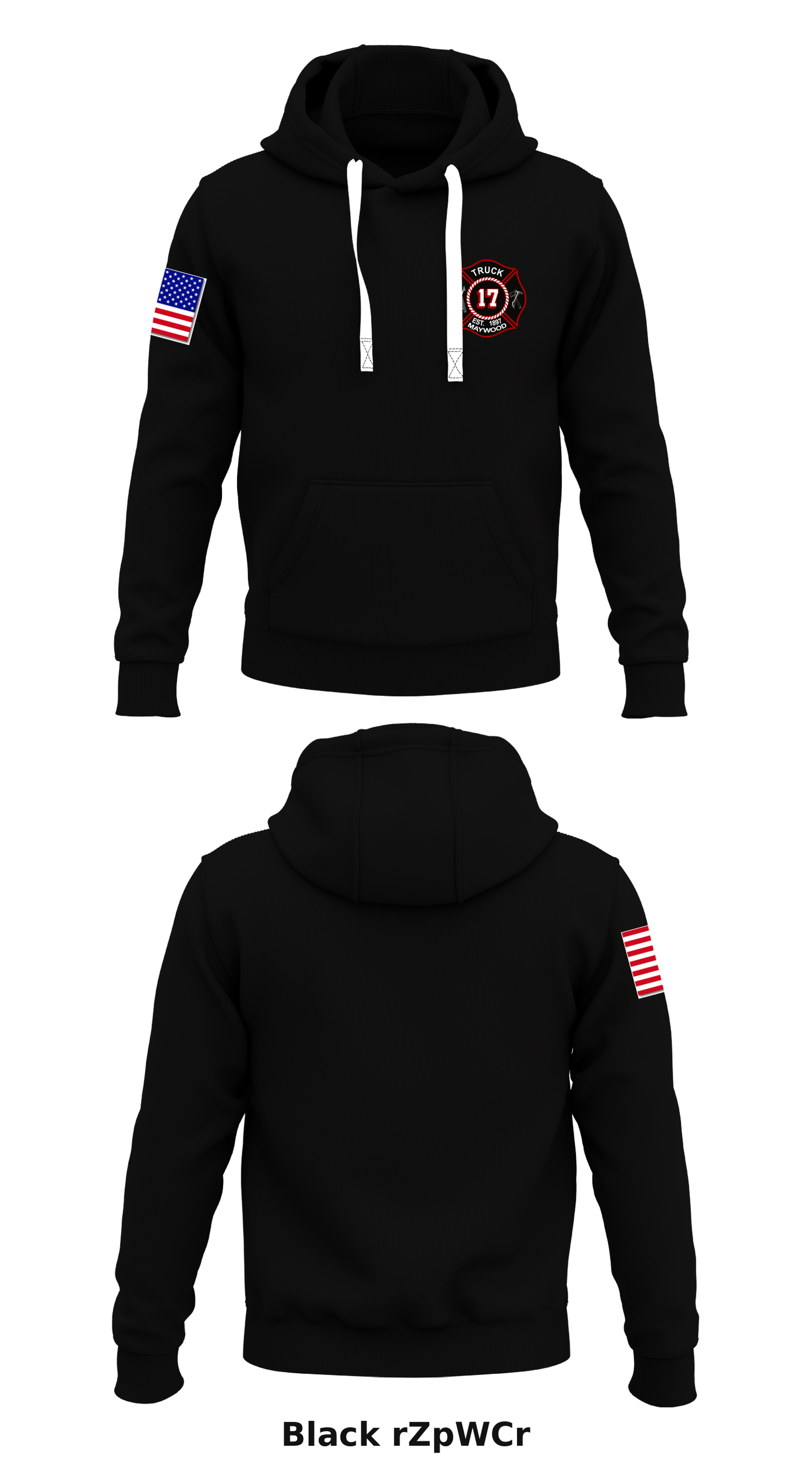 Truck 17 Store 1 Core Men's Hooded Performance Sweatshirt - rZpWCr