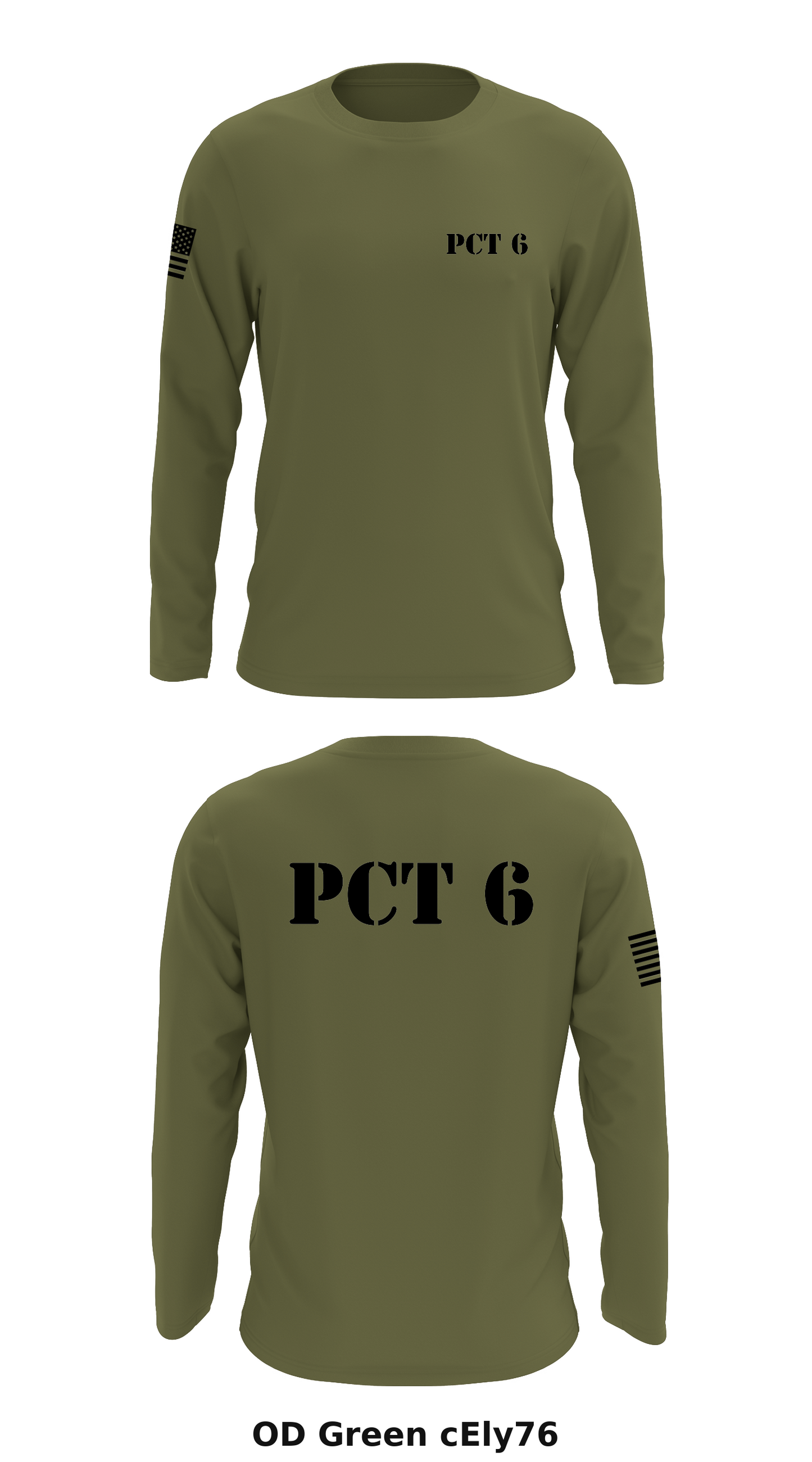 Pct 6 Store 1 Core Men's LS Performance Tee - cEly76