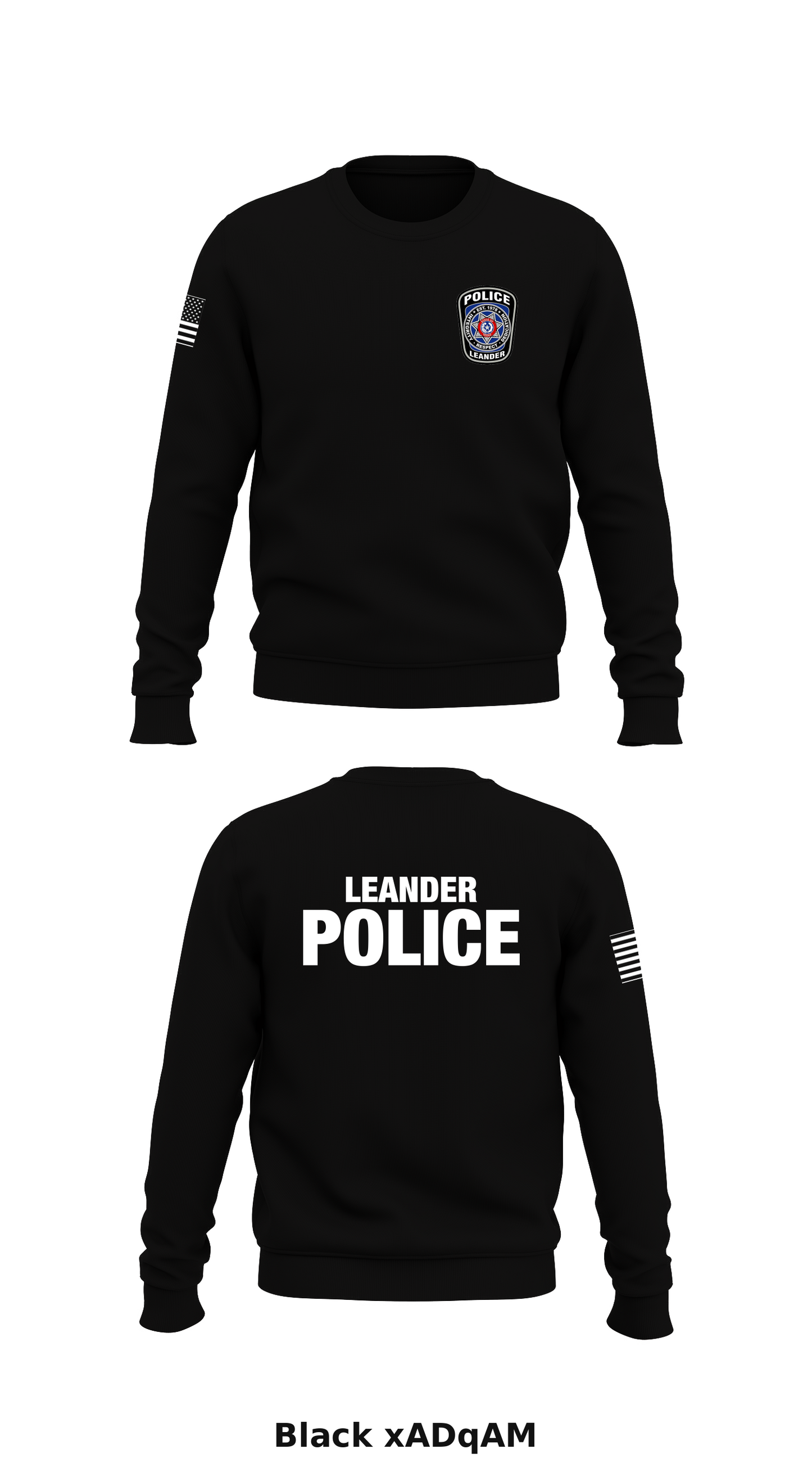 Leander Store 1 Core Men's Crewneck Performance Sweatshirt - xADqAM