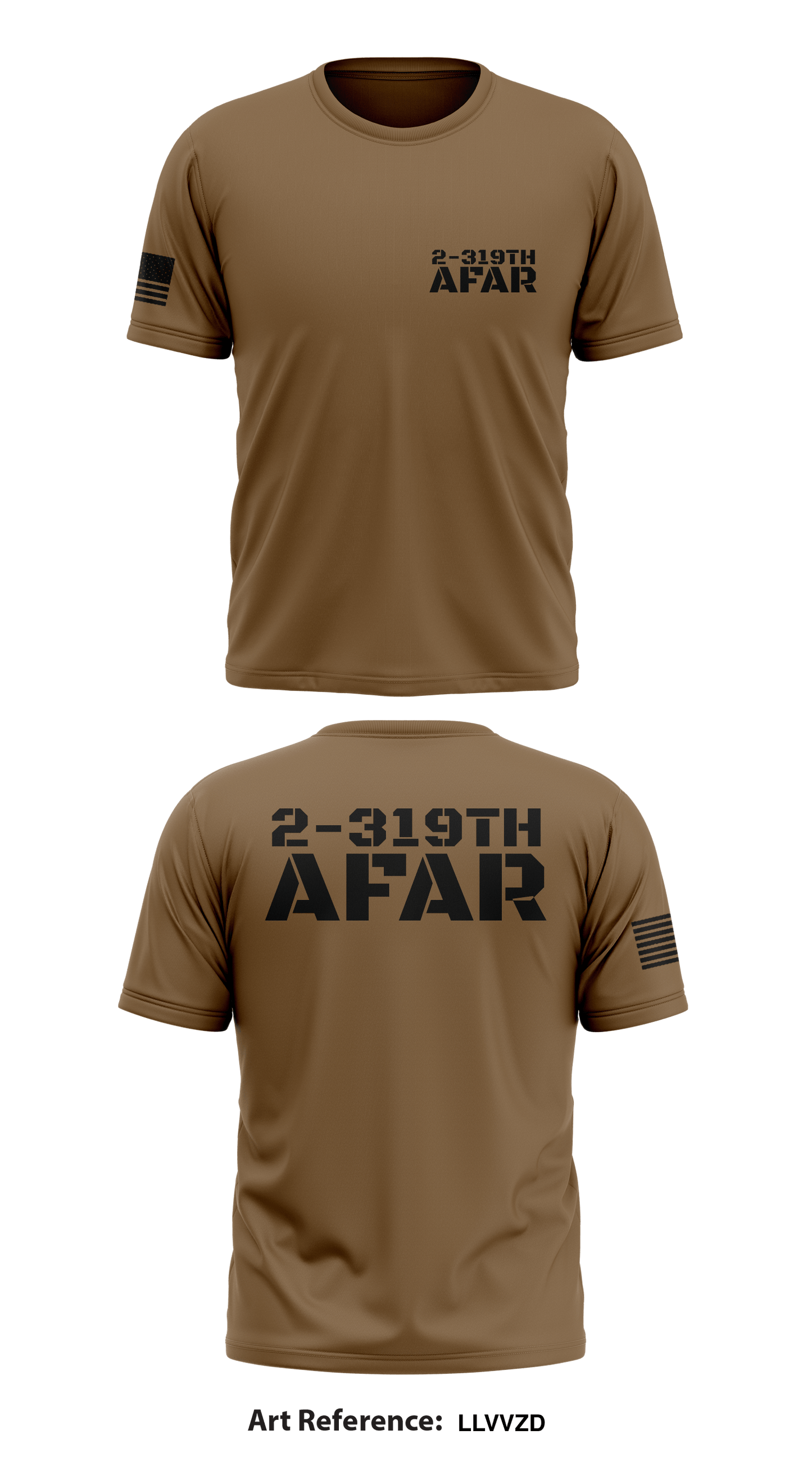 2-319th AFAR Store 1 Core Men's SS Performance Tee - LLVvZd