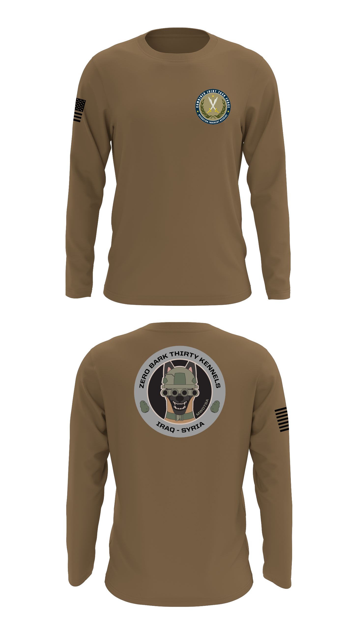 CJTF - K9 Store 1 Core Men's LS Performance Tee - 38539270420