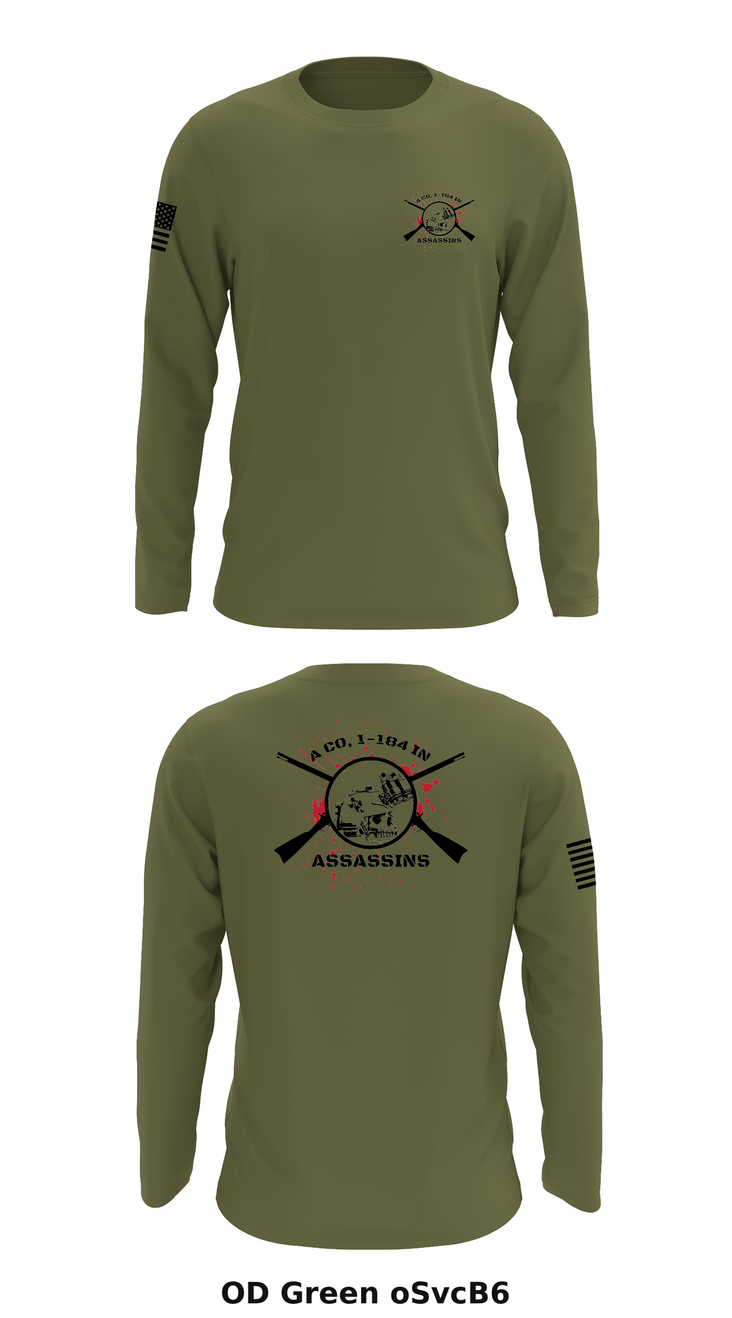 A Co 1-184 IN Store 1 Core Men's LS Performance Tee - oSvcB6