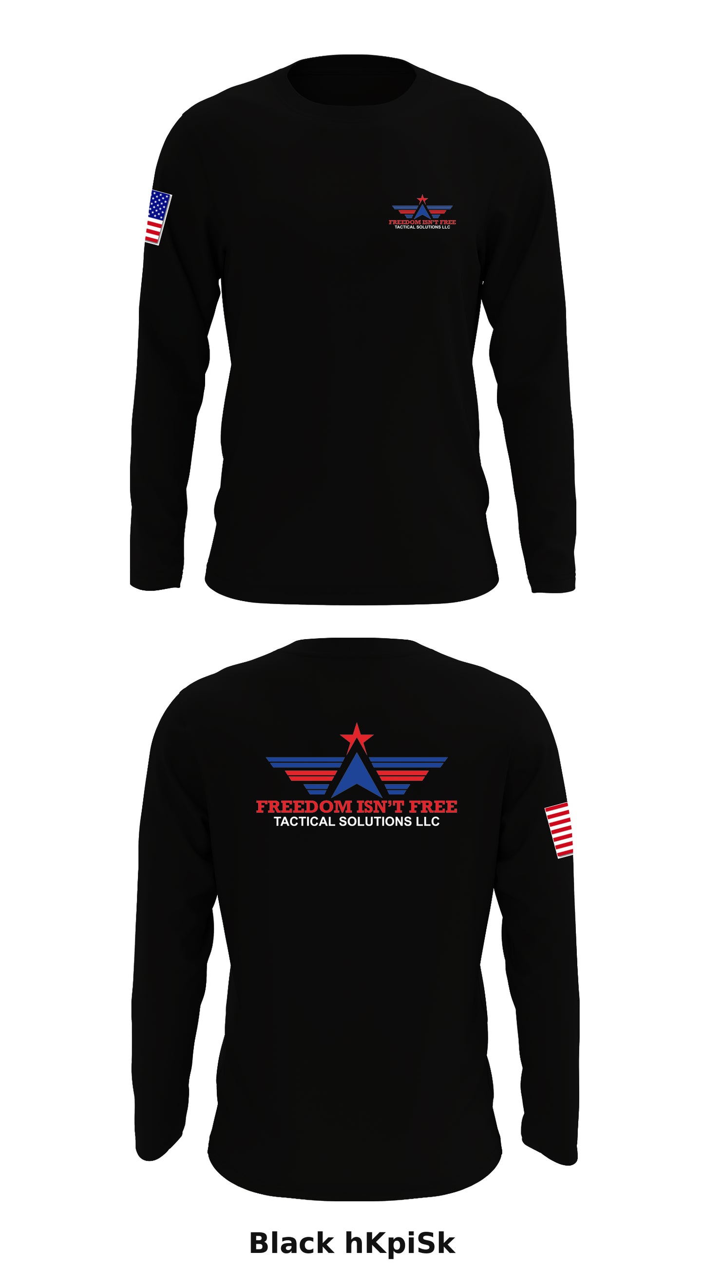Freedom Ins’t Free Tactical Solutions LLC Store 1 Core Men's LS Performance Tee - hKpiSk