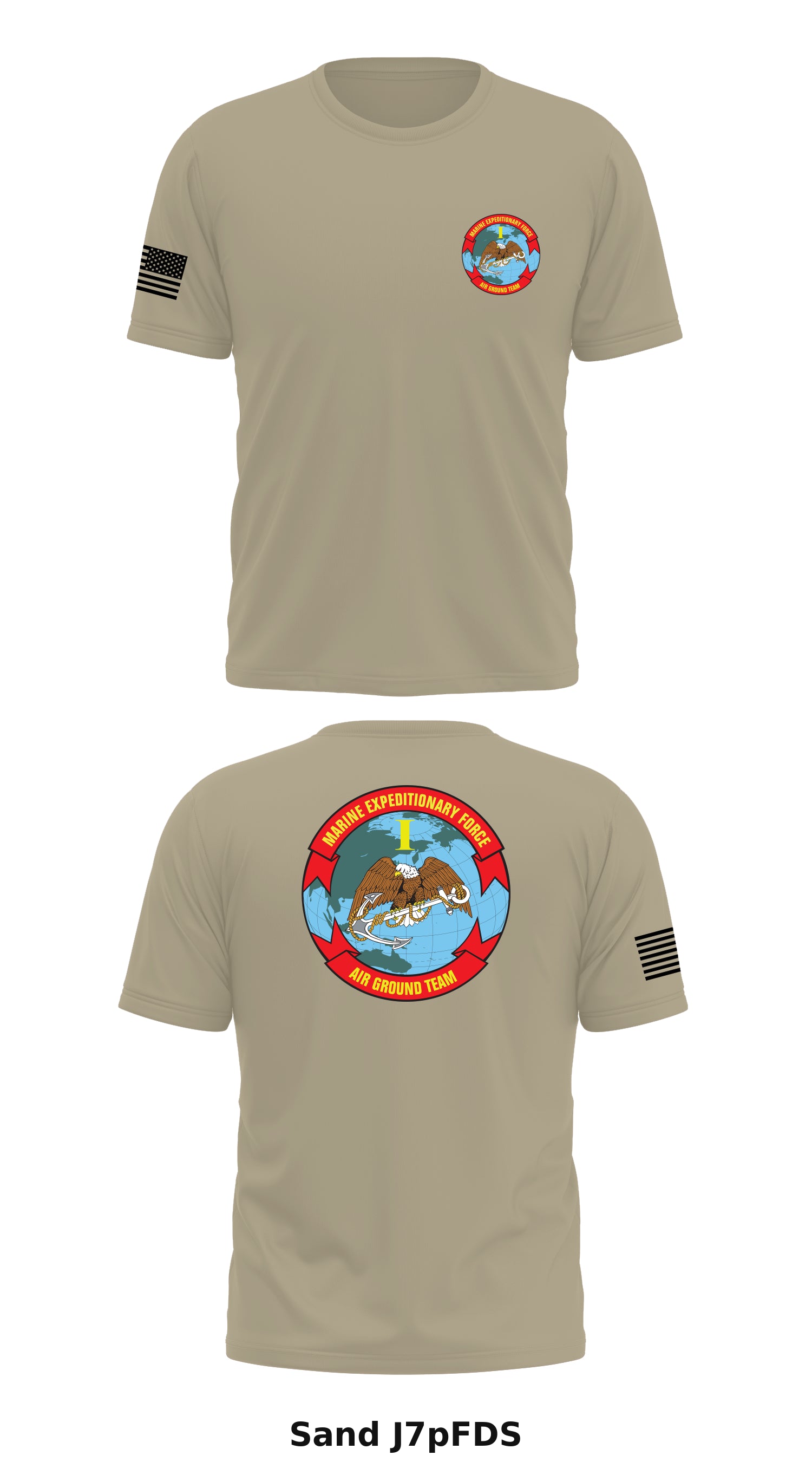 1 Marine Expeditionary Force Store 1 Core Men's SS Performance Tee