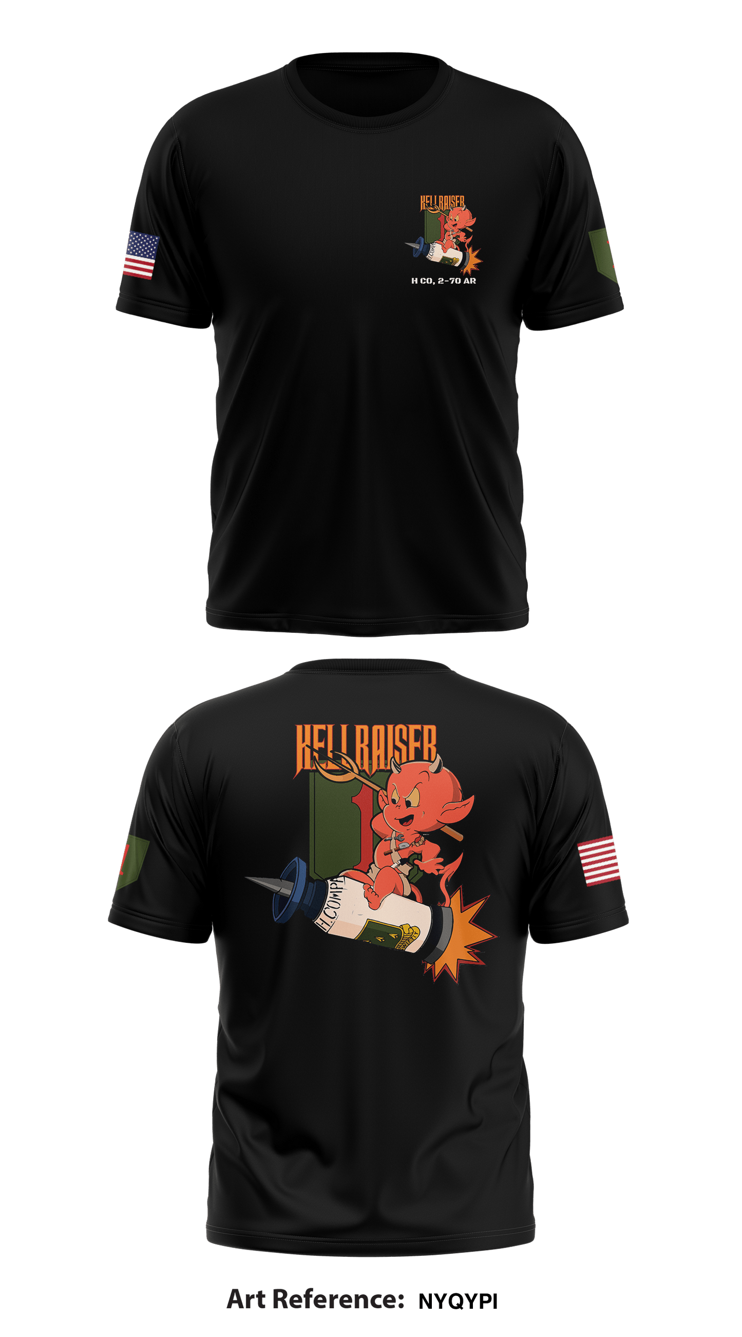 H CO, 2-70 AR Store 1 Core Men's SS Performance Tee - nYqYpi