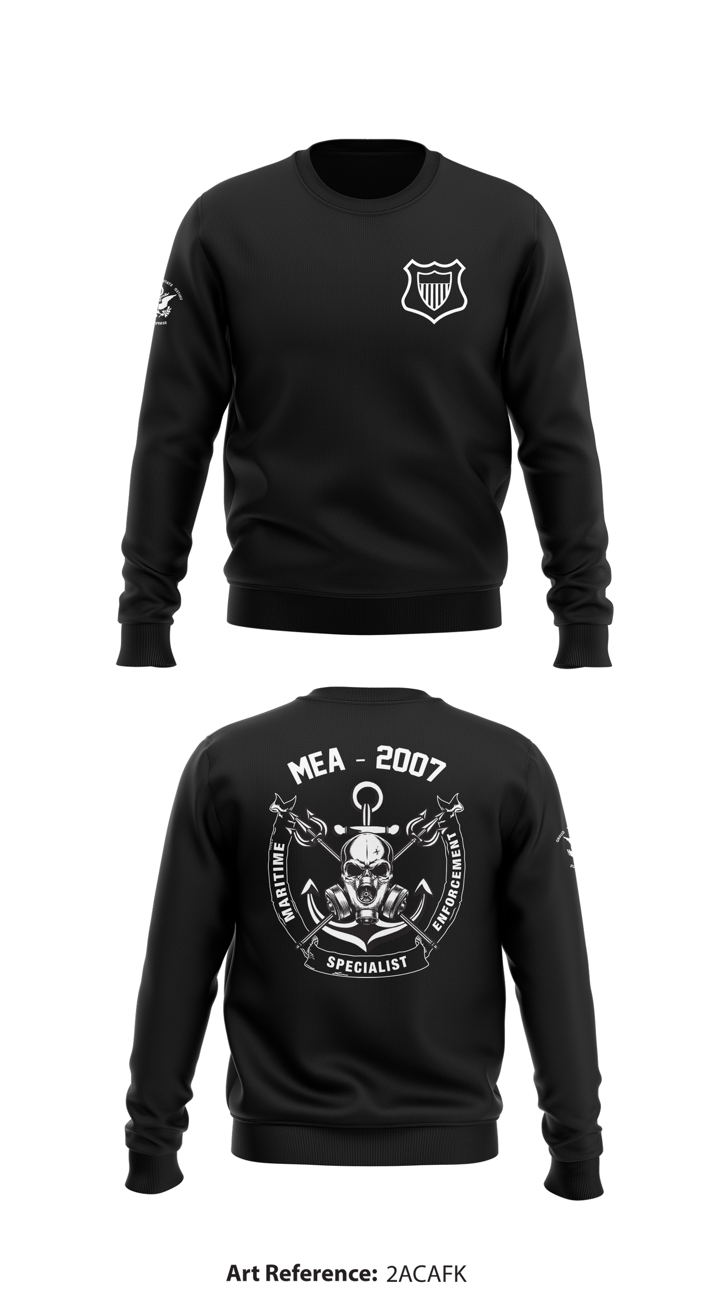 ME A school 2007 Core Men's Crewneck Performance Sweatshirt - 2acAfk