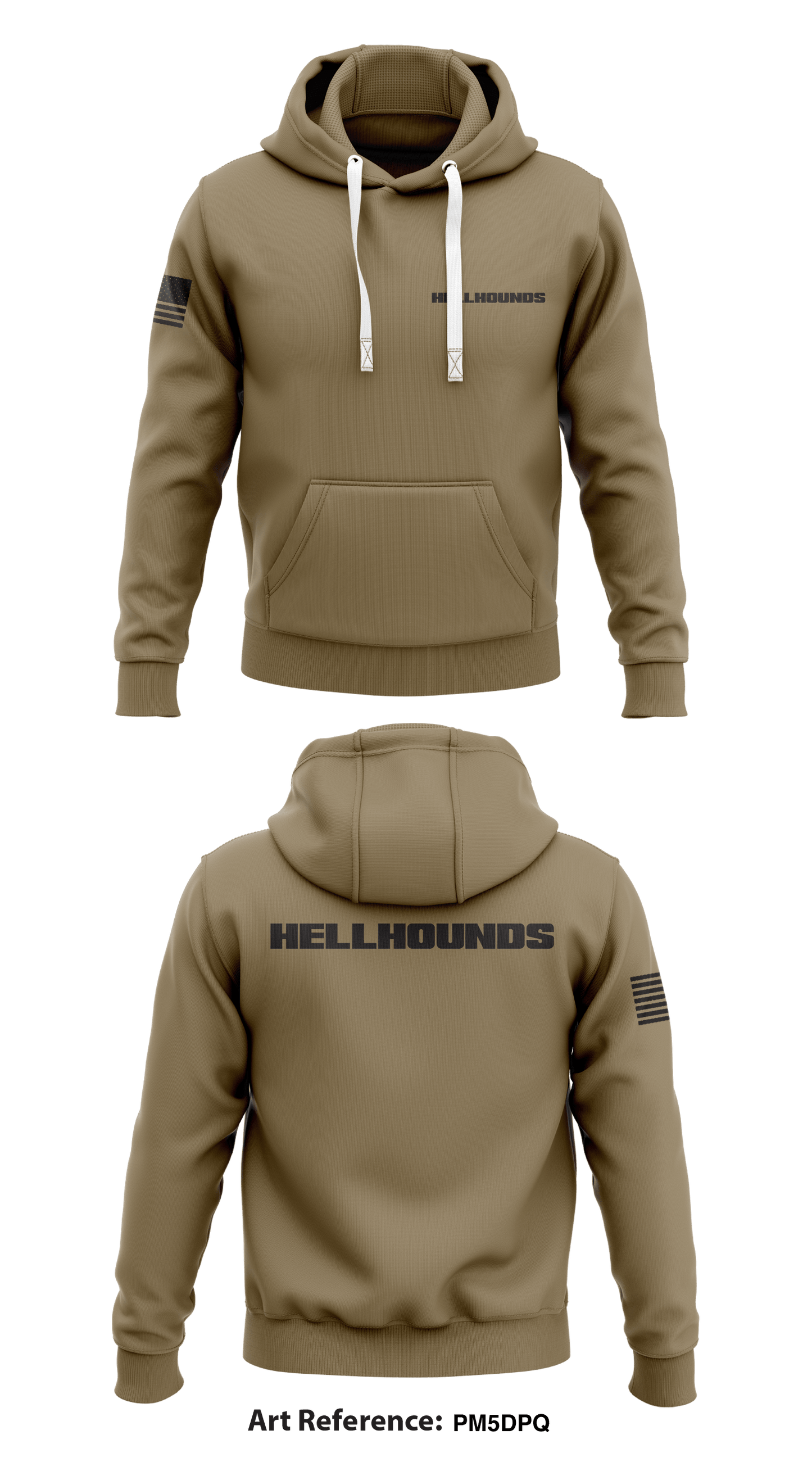 Hellhounds Store 1 Core Men's Hooded Performance Sweatshirt - PM5dpq