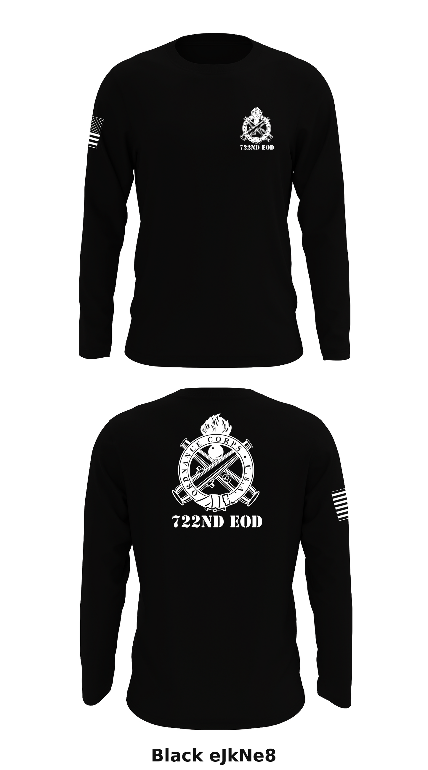 722nd EOD Store 1 Core Men's LS Performance Tee - eJkNe8
