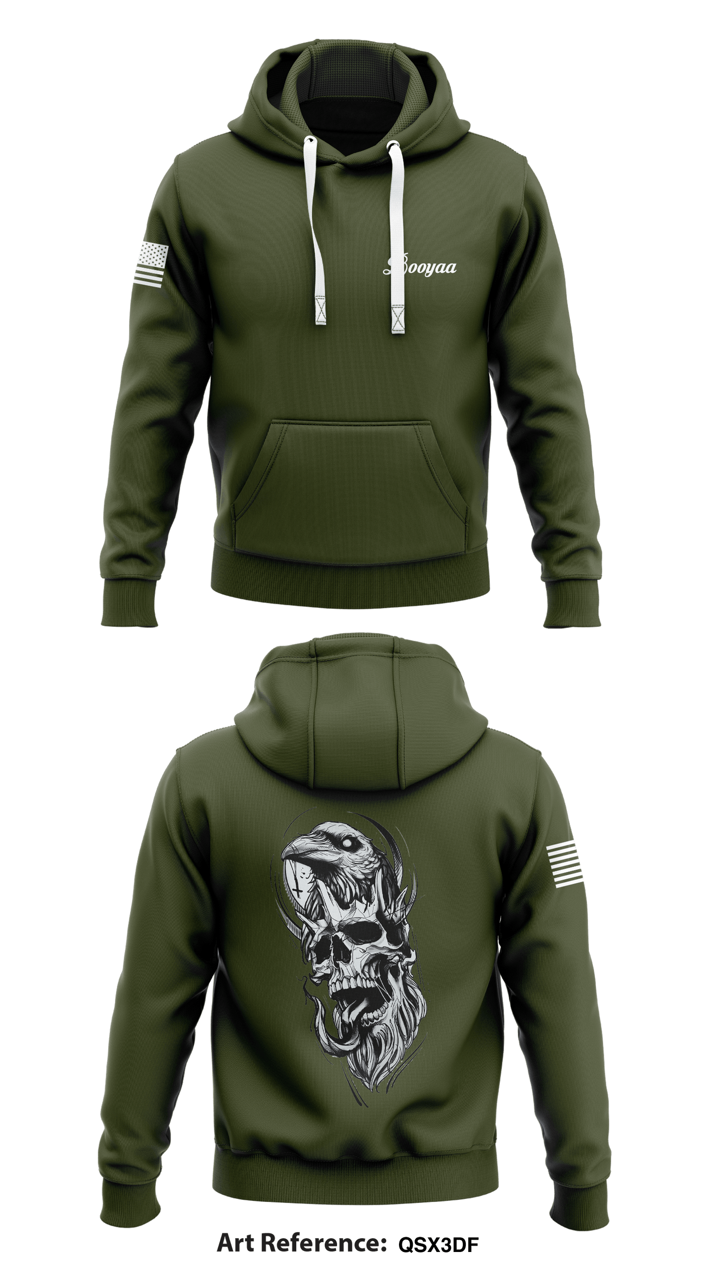 Booyaa Store 1 Core Men's Hooded Performance Sweatshirt - qSx3D4