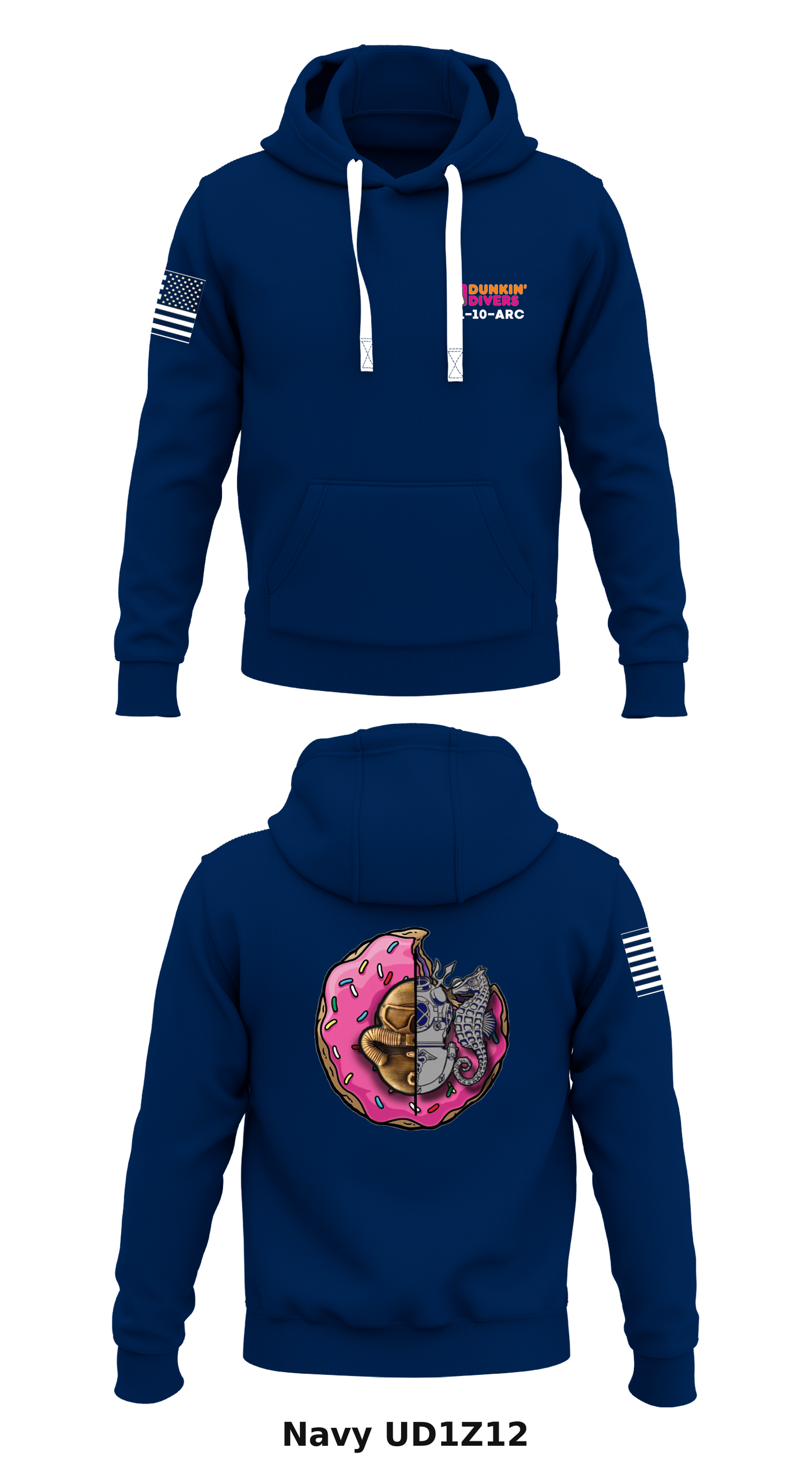 21-1-ARC Store 1 Core Men's Hooded Performance Sweatshirt - UD1Z12