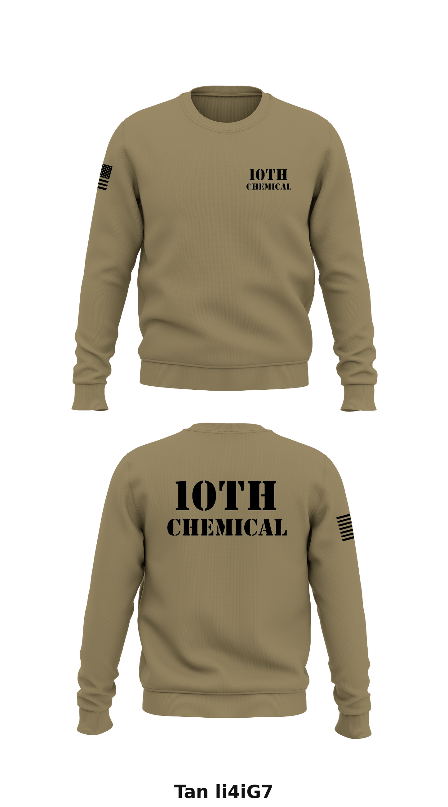 10th Chemical Store 1 Core Men's Crewneck Performance Sweatshirt - li4iG7