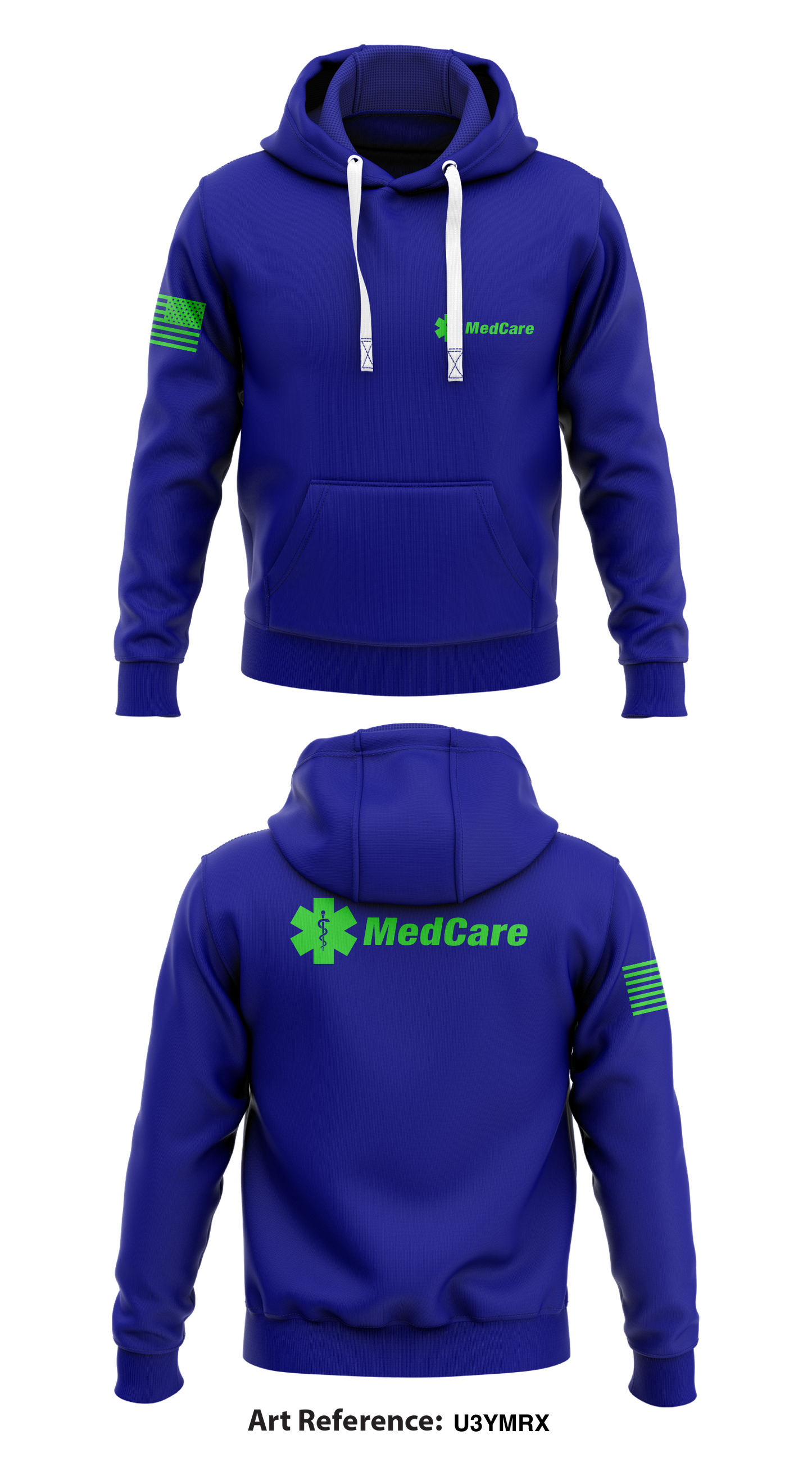 Medcare Store 1 Core Men's Hooded Performance Sweatshirt - u3ymRx