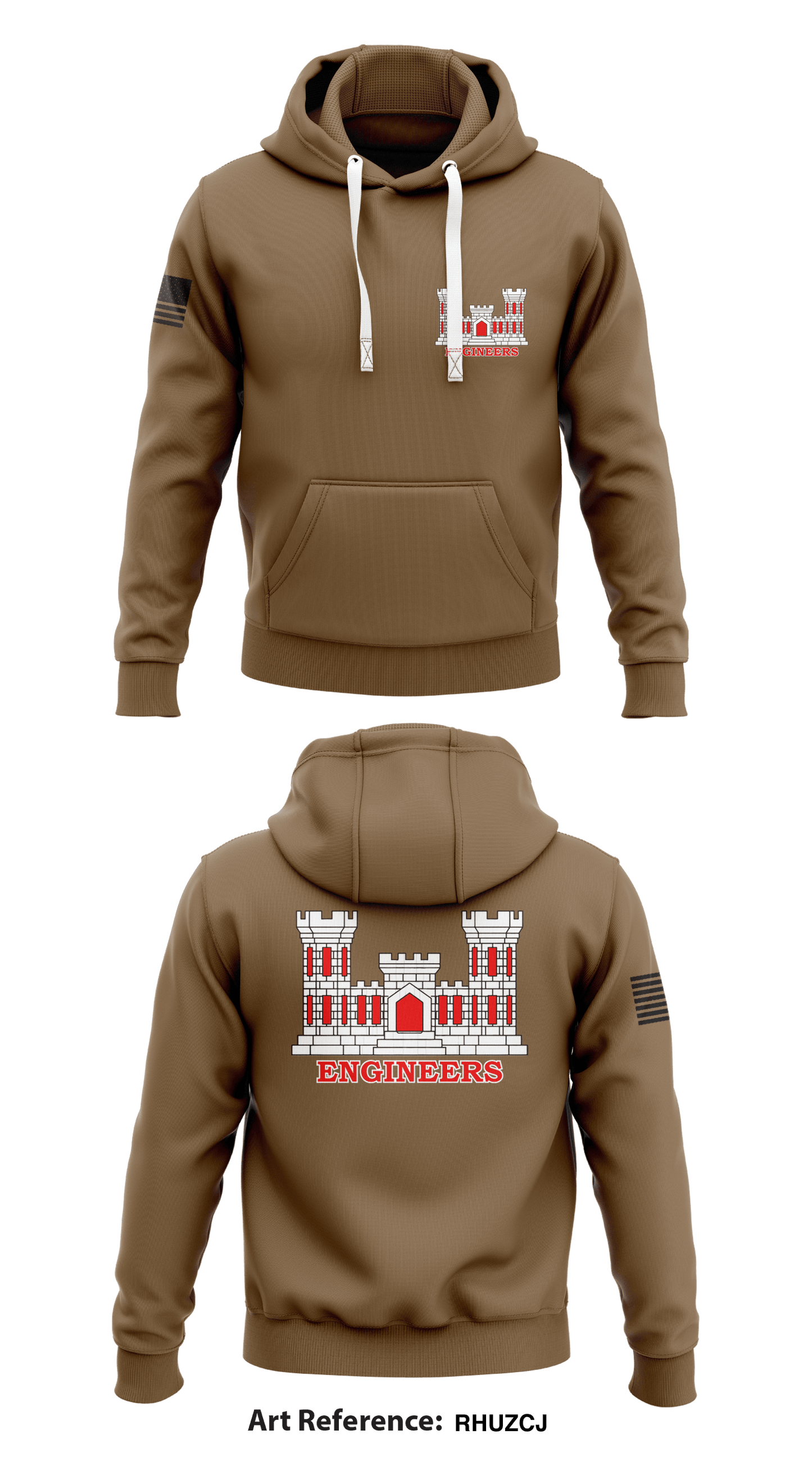 336 En Co Store 1 Core Men's Hooded Performance Sweatshirt - RhuZcj