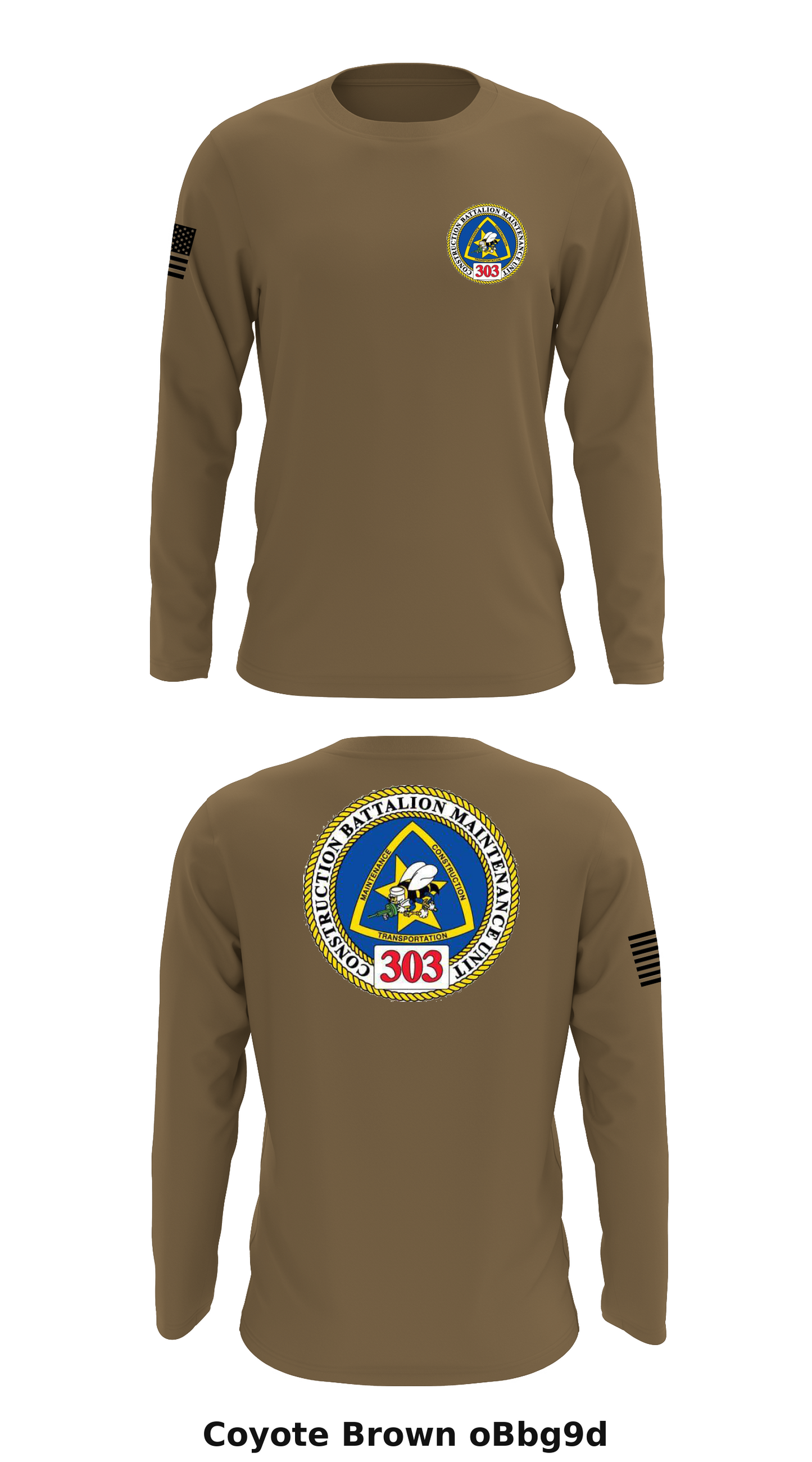 CBMU 303 Store 1 Core Men's LS Performance Tee - oBbg9d