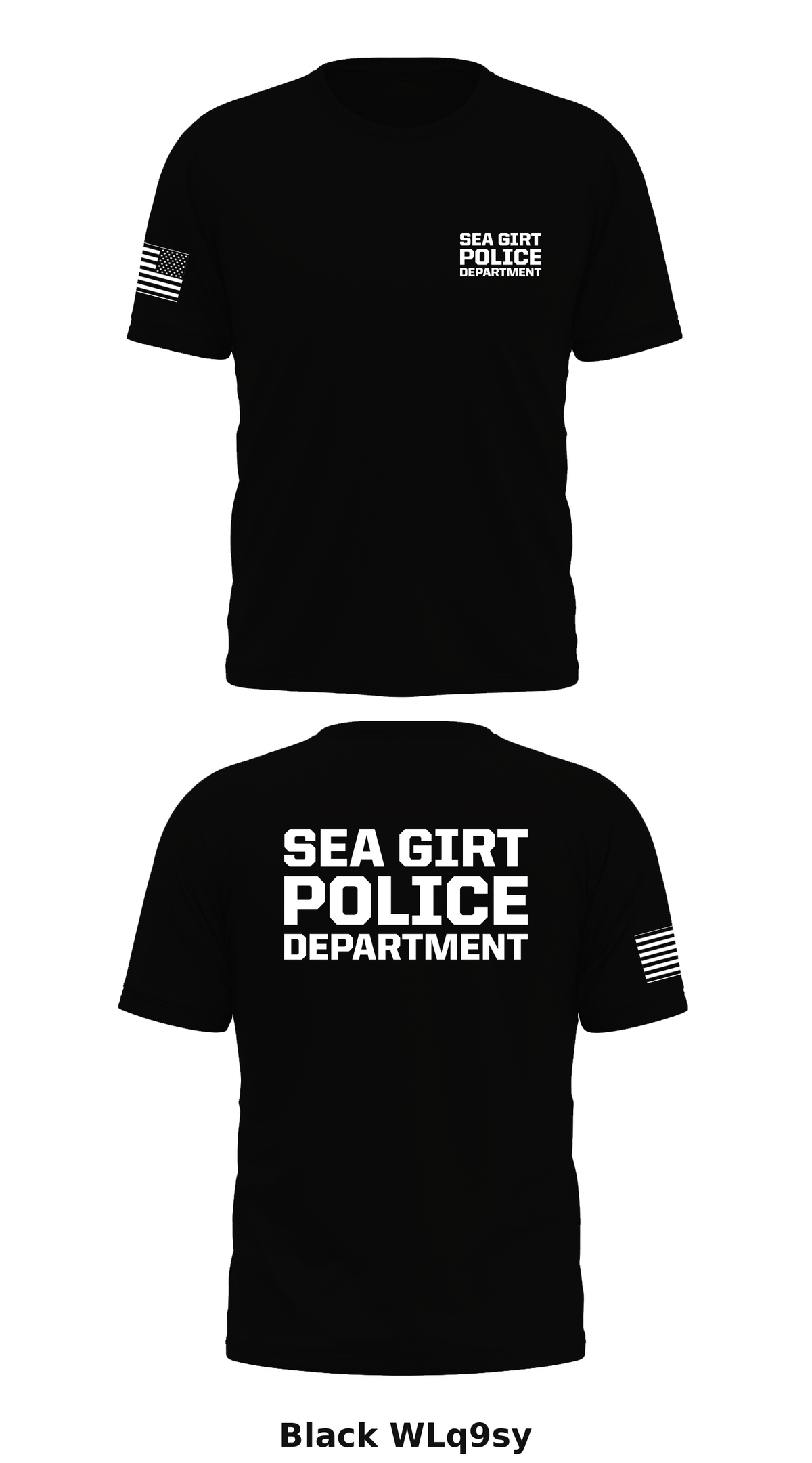 Sea Girt Police Department Store 1 Core Men's SS Performance Tee - WLq9sy