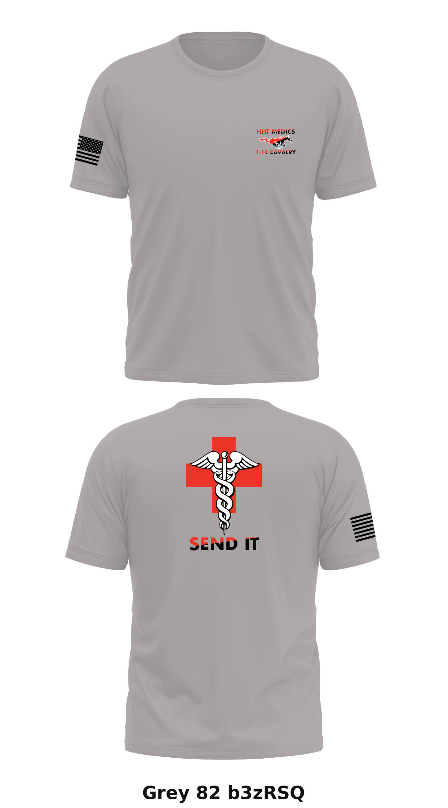 HHT MEDICS 1-14 CAVALRY Store 1 Core Men's SS Performance Tee - b3zRSQ