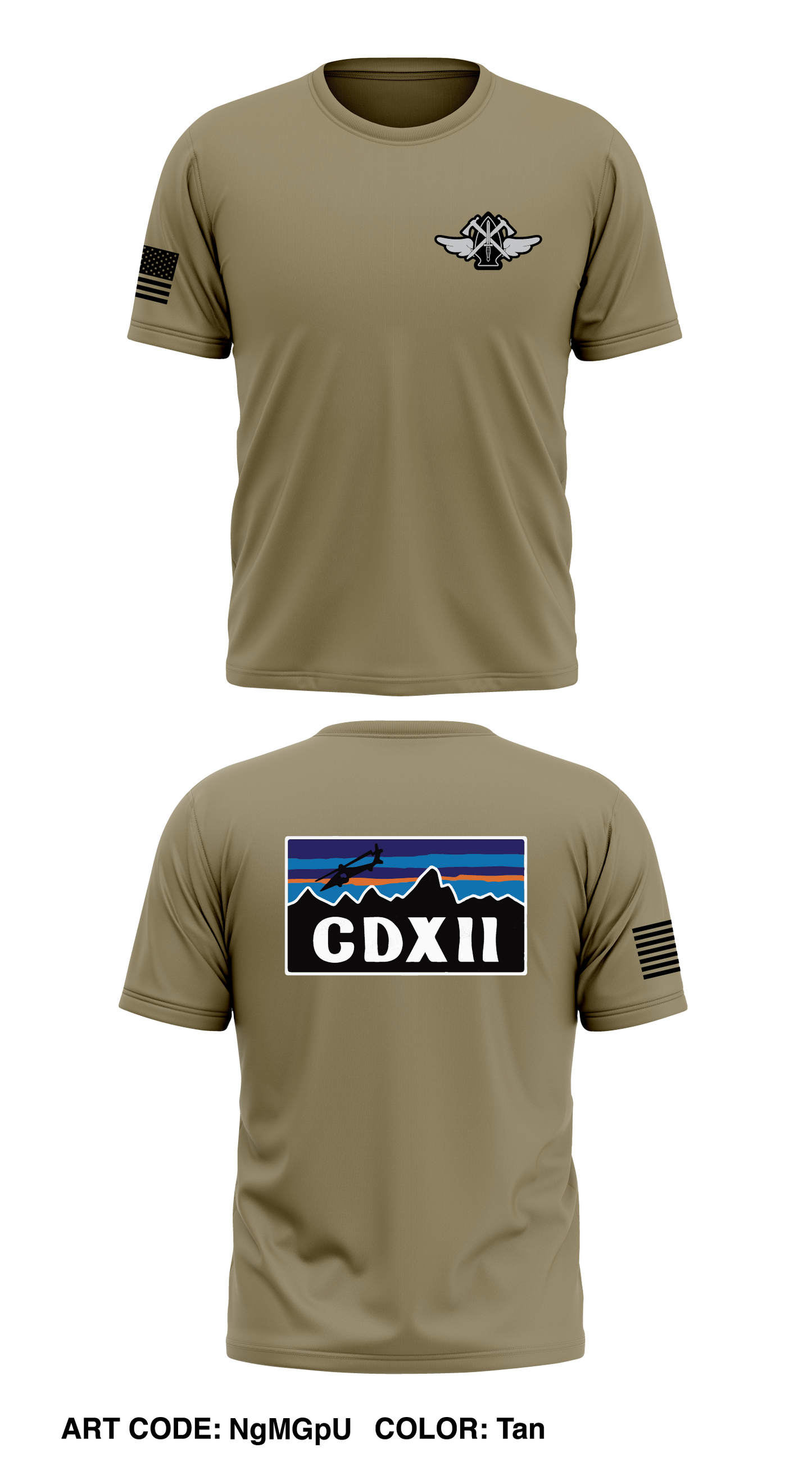 412th CA BN Store 1 Core Men's SS Performance Tee - NgMGpU