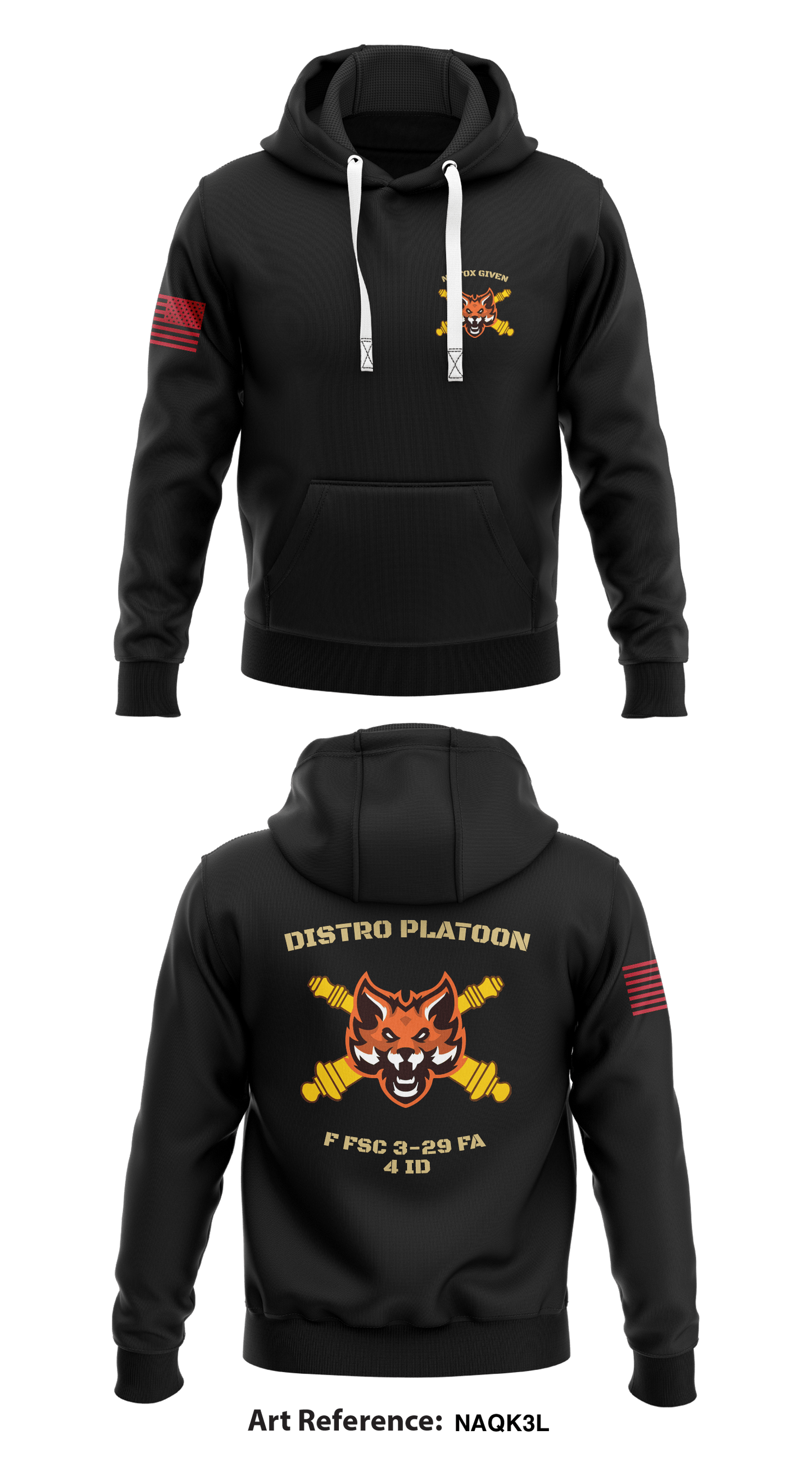 F Sfc 3-29, 4th ID Store 1 Core Men's Hooded Performance Sweatshirt - NaqK3L