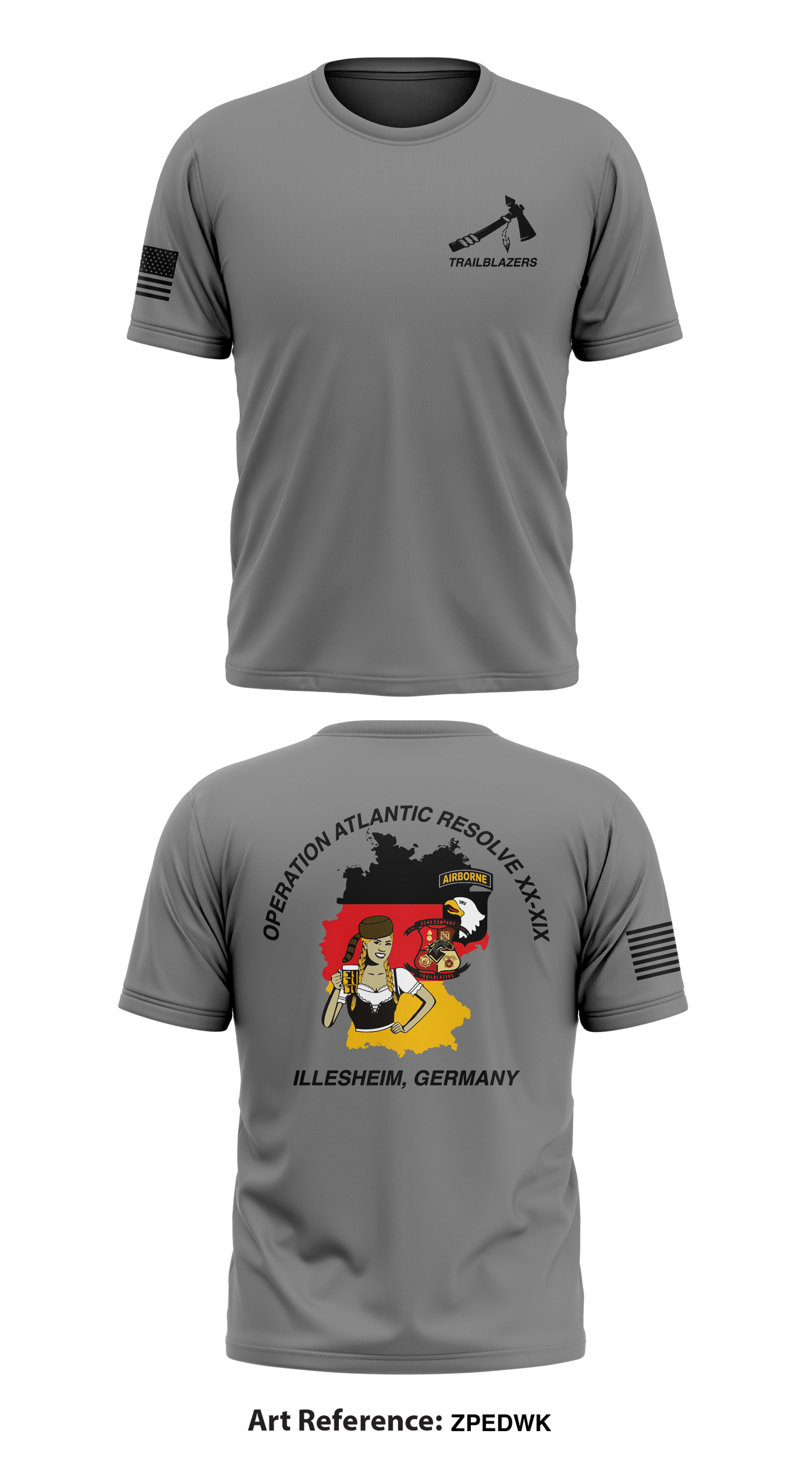 BAD DONT USE! - E Co. 6-101st AVN REGT Store 1 Core Men's SS Performance Tee - zPeDWK