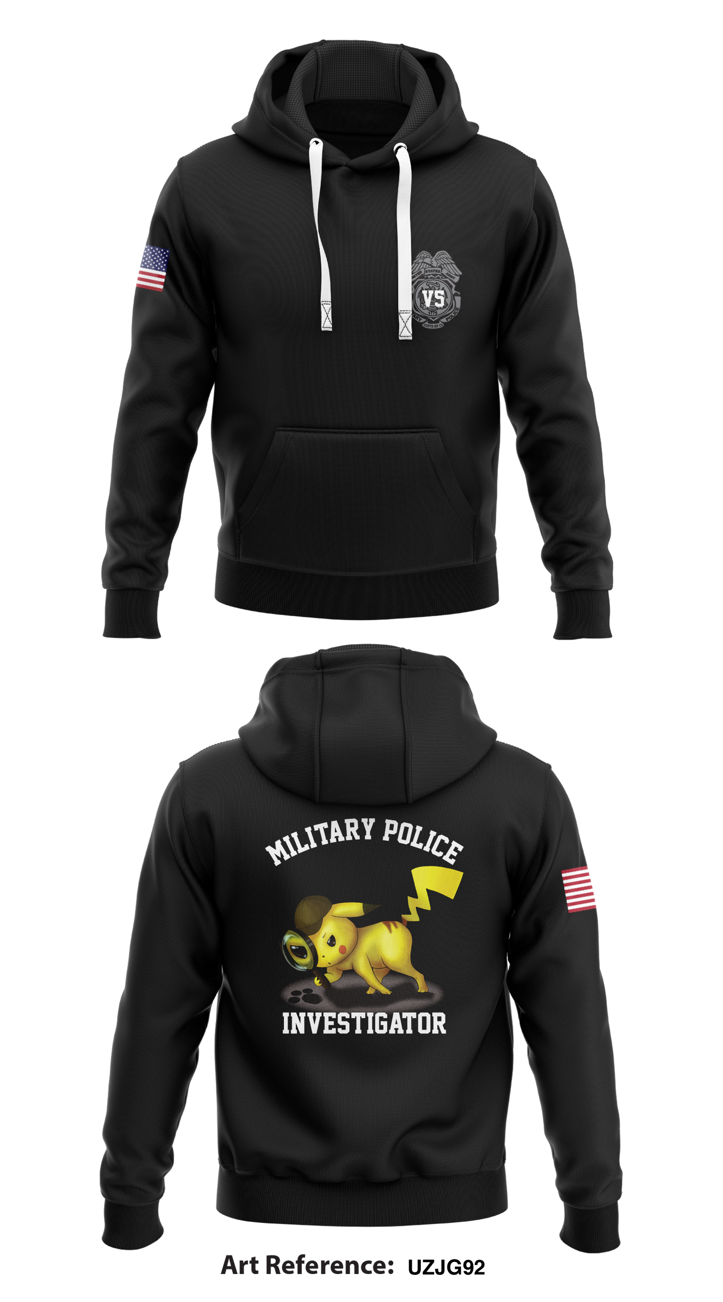 1139th Mp Co Store 1 Core Men's Hooded Performance Sweatshirt - uZjG92