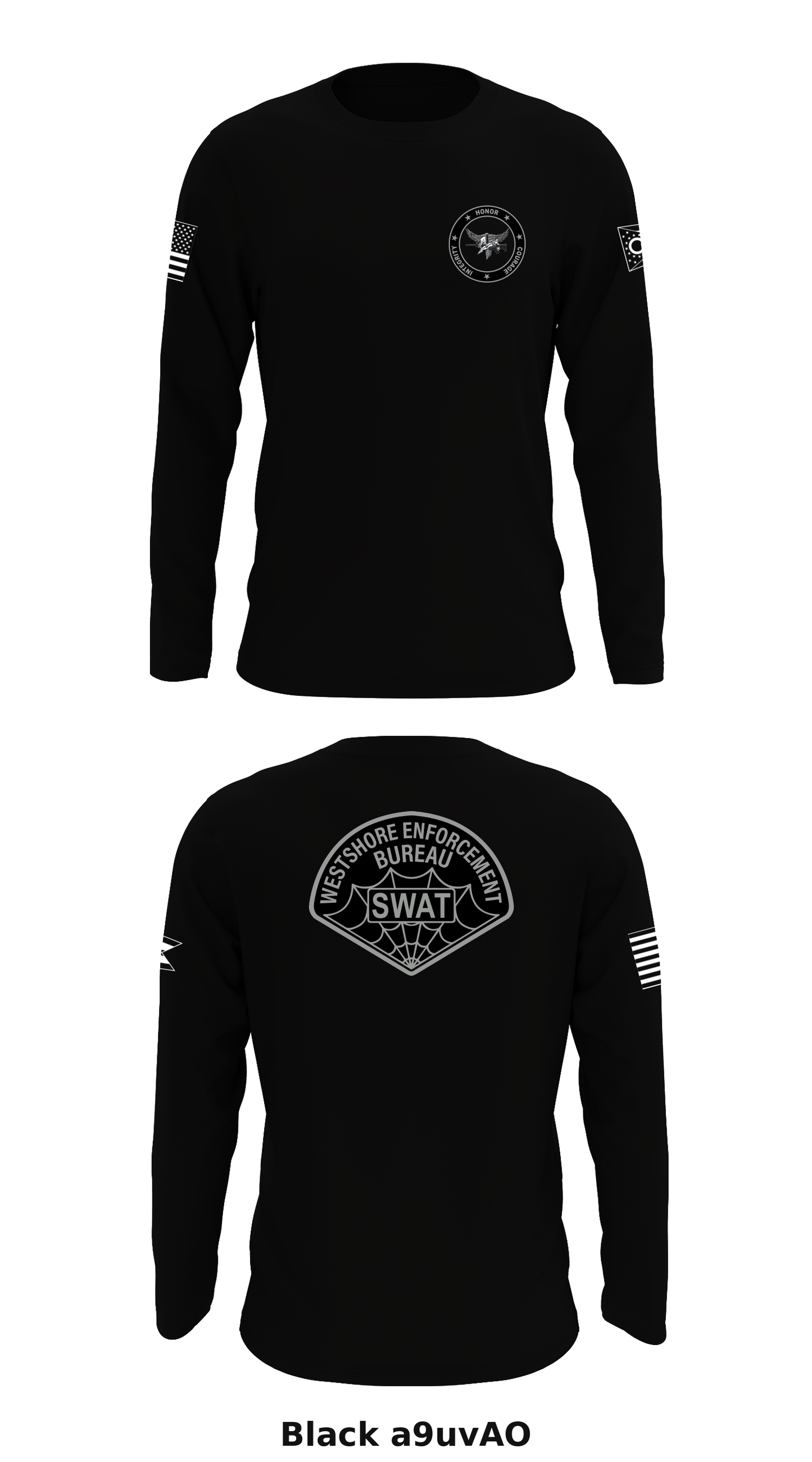 WEB SWAT Store 1 Core Men's LS Performance Tee - a9uvAO