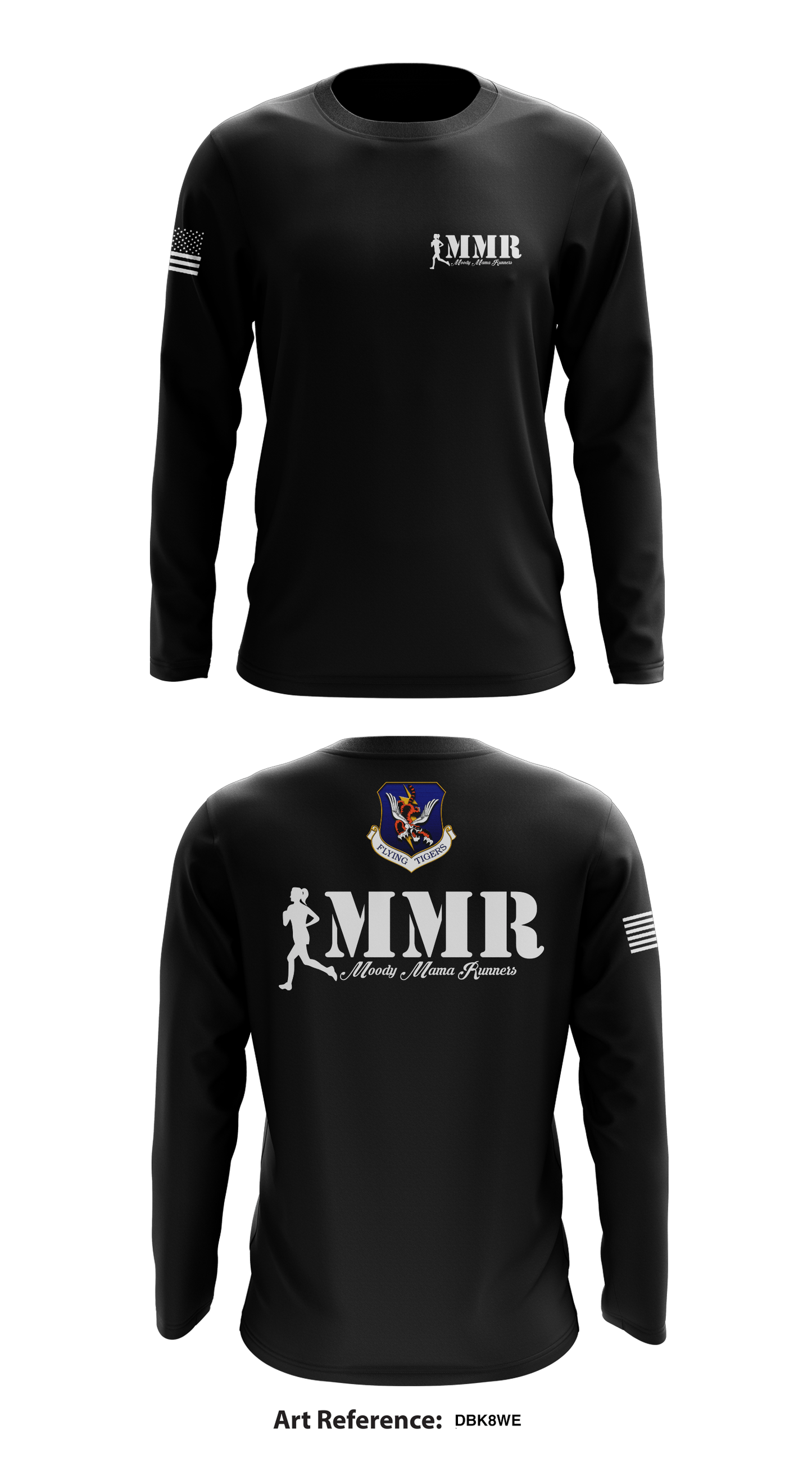 Moody Mama Runners Store 1 Core Men's LS Performance Tee - DBK8wE