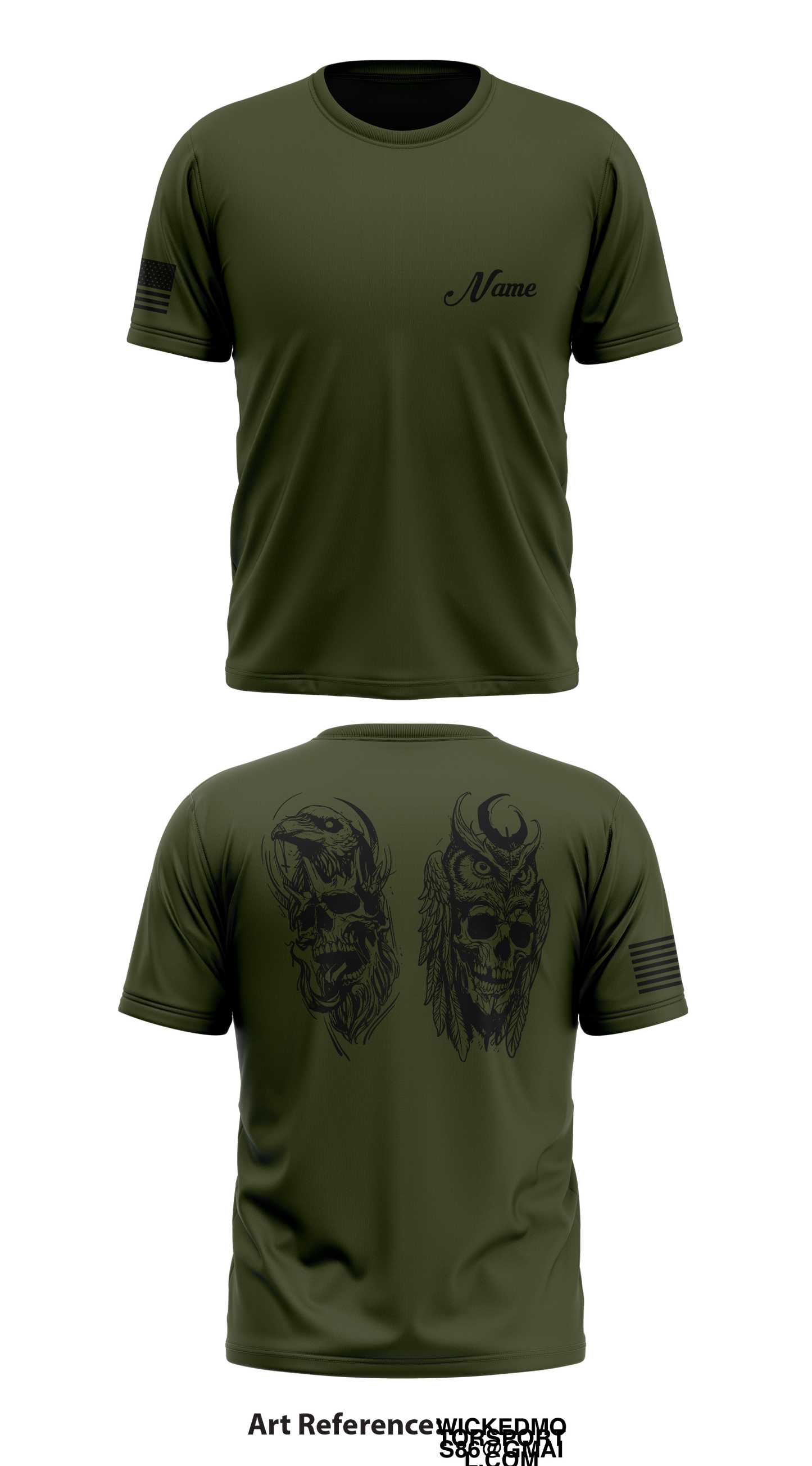 Booyaa Store 1 Core Men's SS Performance Tee - ARTCODE