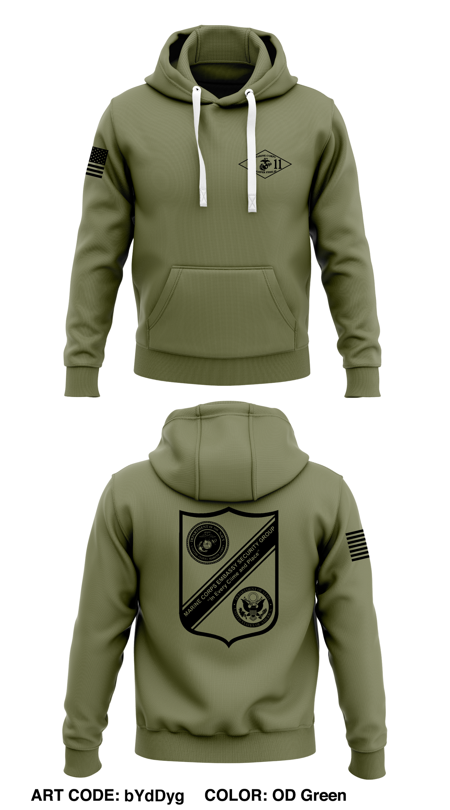 MCESG Store 1 Core Men's Hooded Performance Sweatshirt - bYdDyg