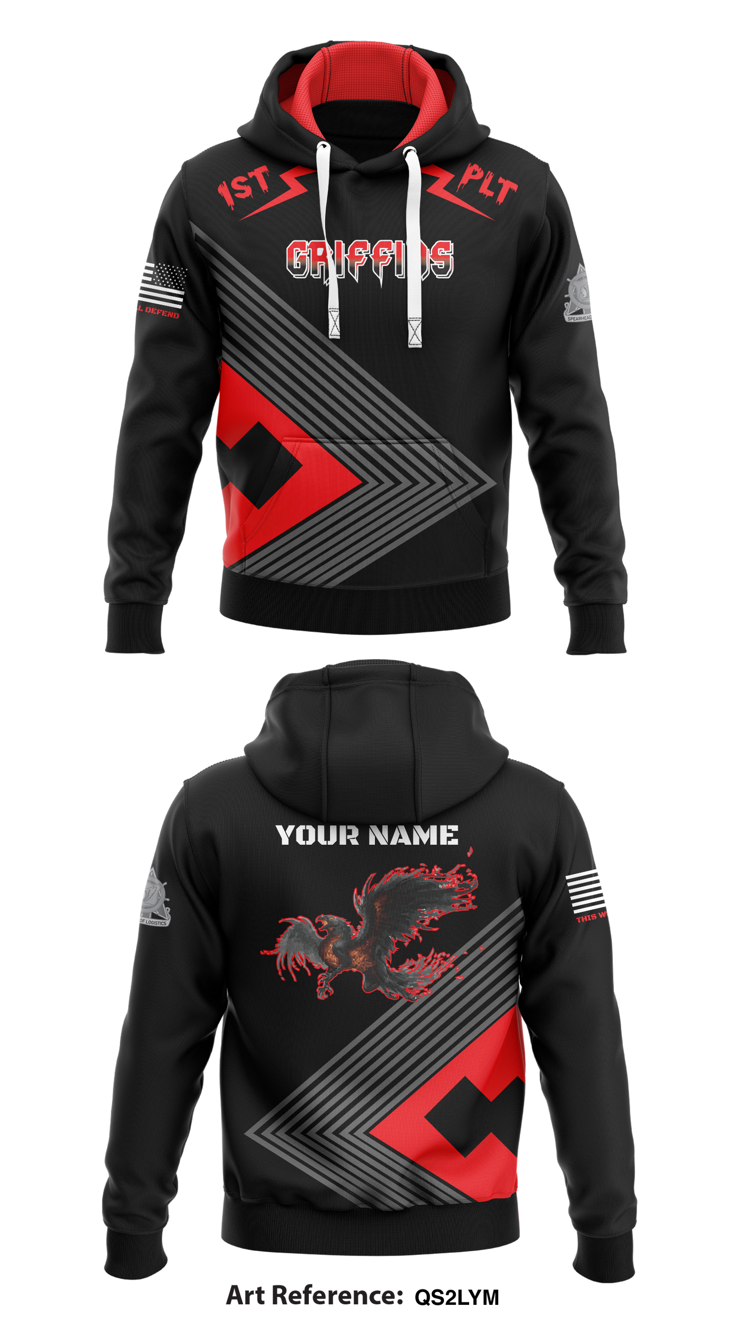 Echo Trans AIT Core Men's Hooded Performance Sweatshirt - qs2LYM