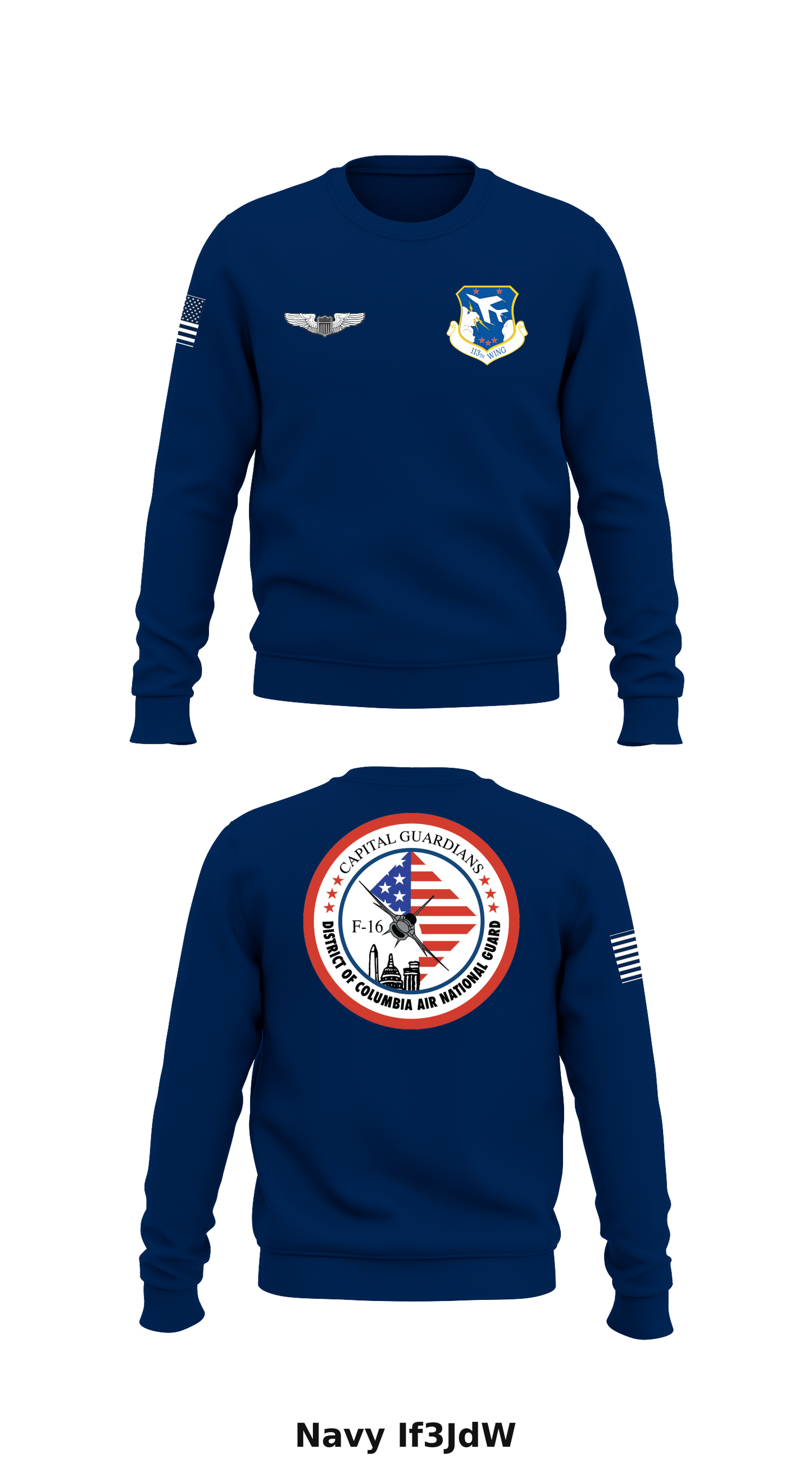 121 FS Store 1 Core Men's Crewneck Performance Sweatshirt - If3JdW