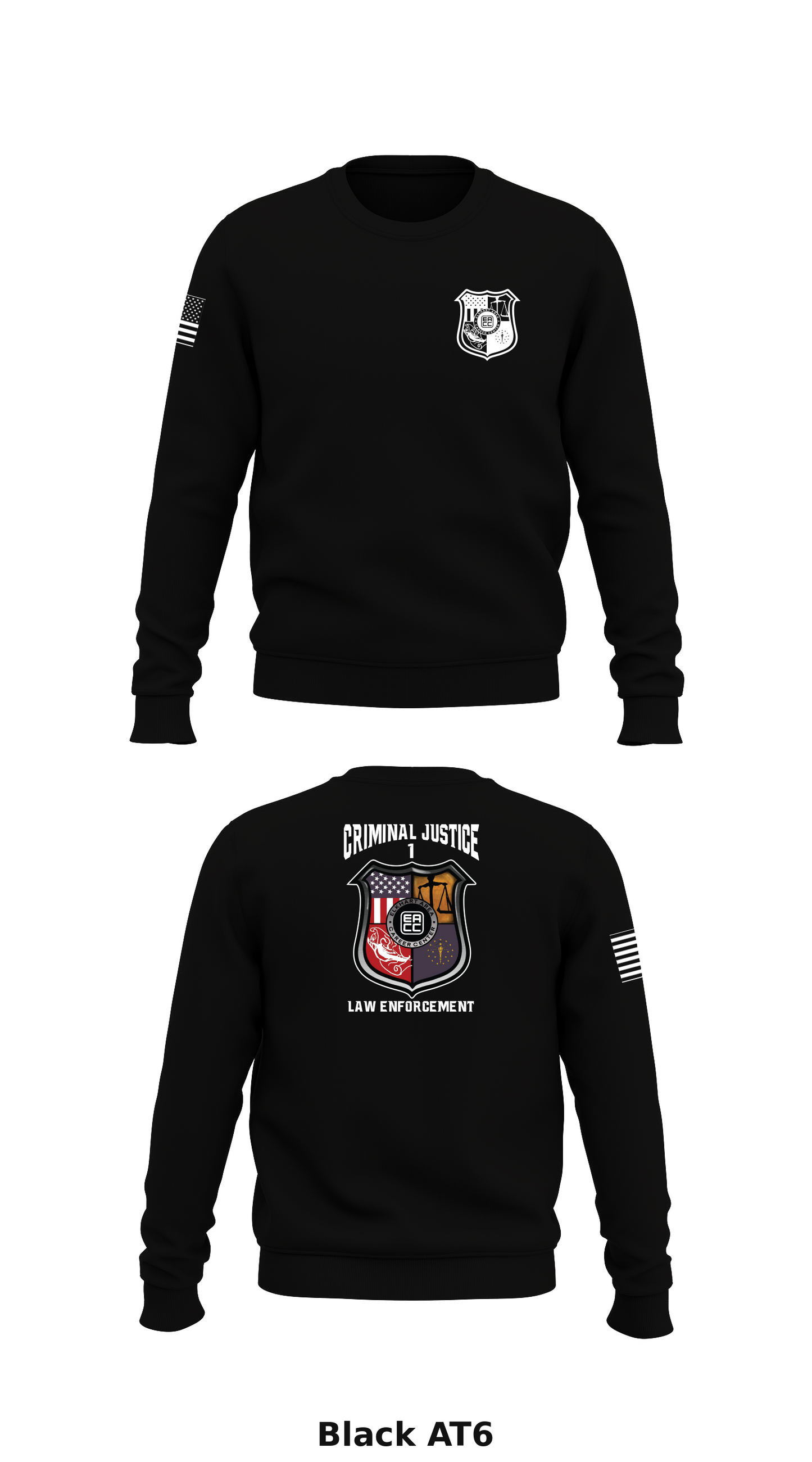 EACC Store 1 Core Men's Crewneck Performance Sweatshirt - AT6