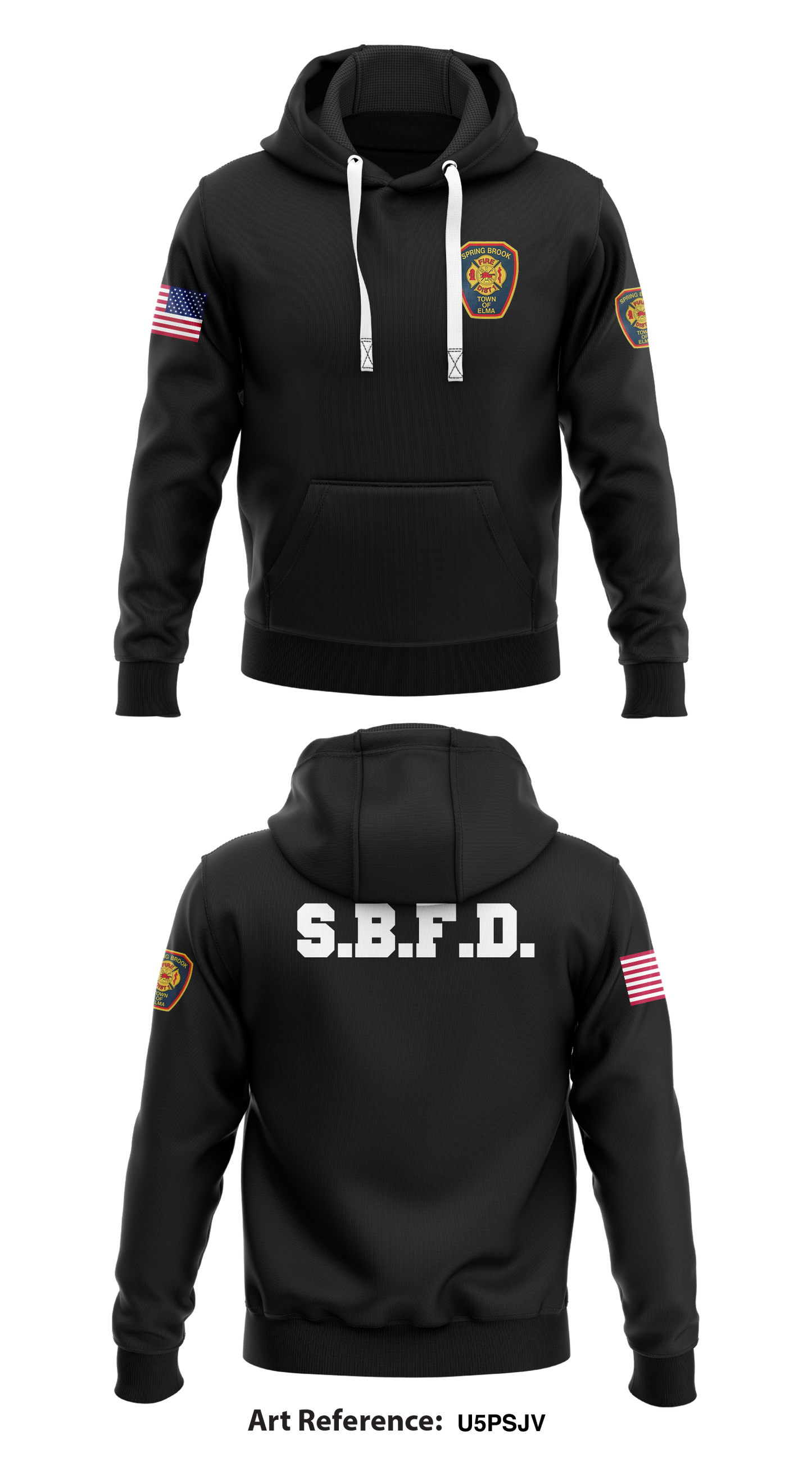 Spring Brook Fire Dist Store 1 Core Men's Hooded Performance Sweatshirt - u5pSjv