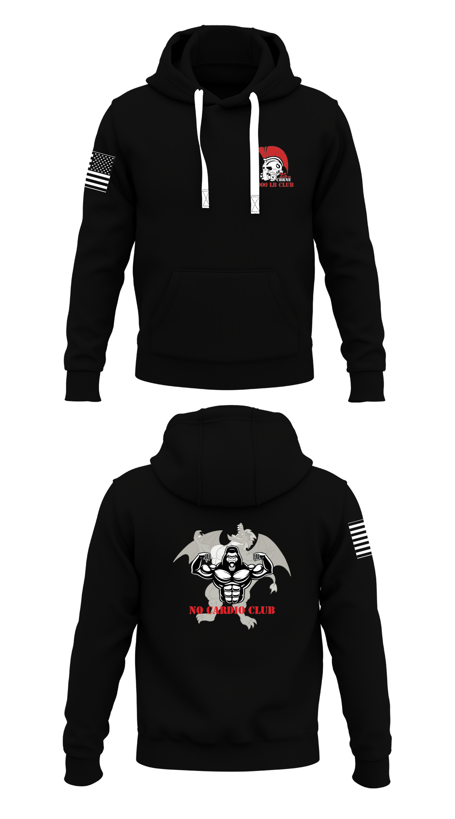 83d Chemical Battalion Store 1 Core Men's Hooded Performance Sweatshirt - 47288308900
