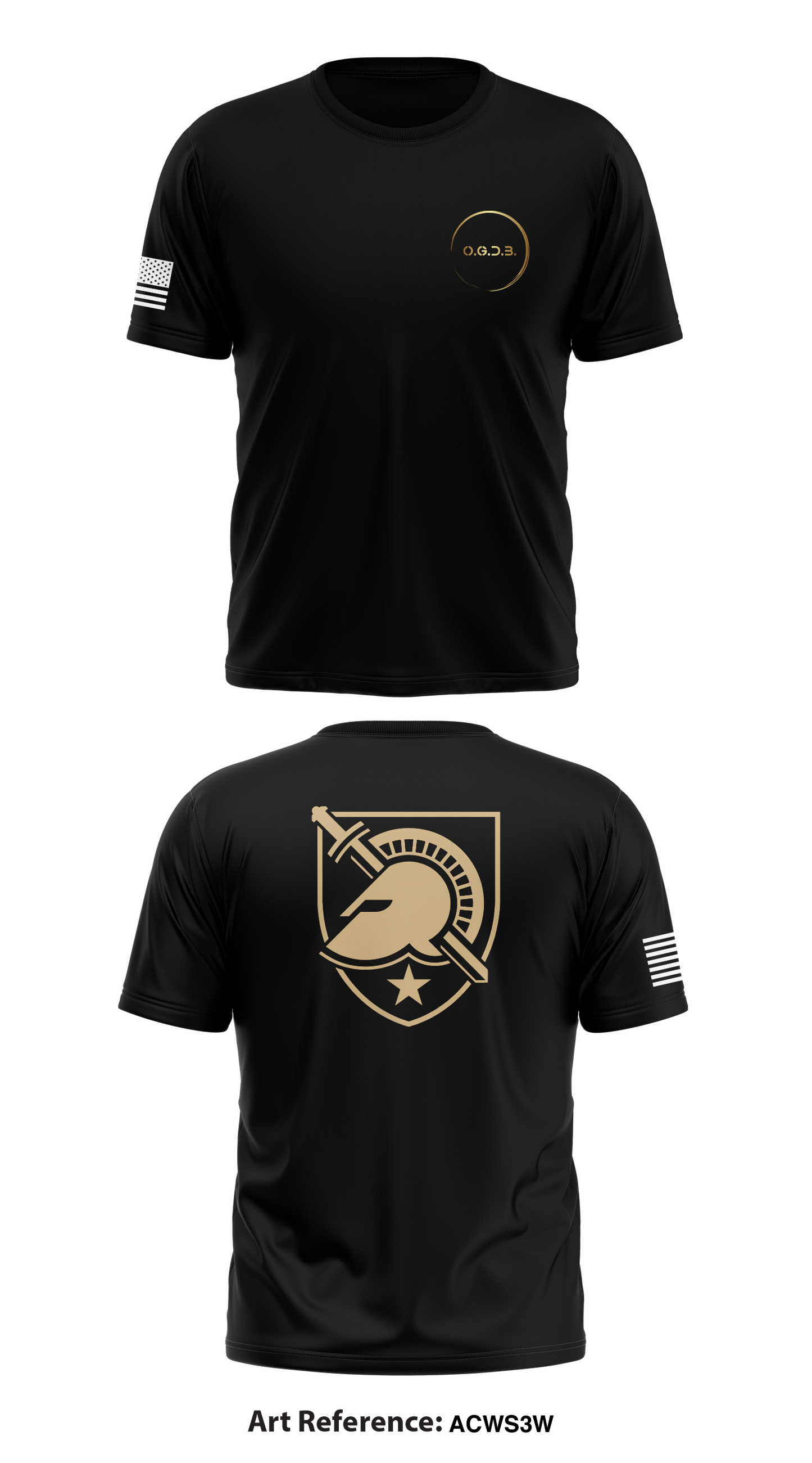 OGDB Store 1 Core Men's SS Performance Tee - ACWs3W