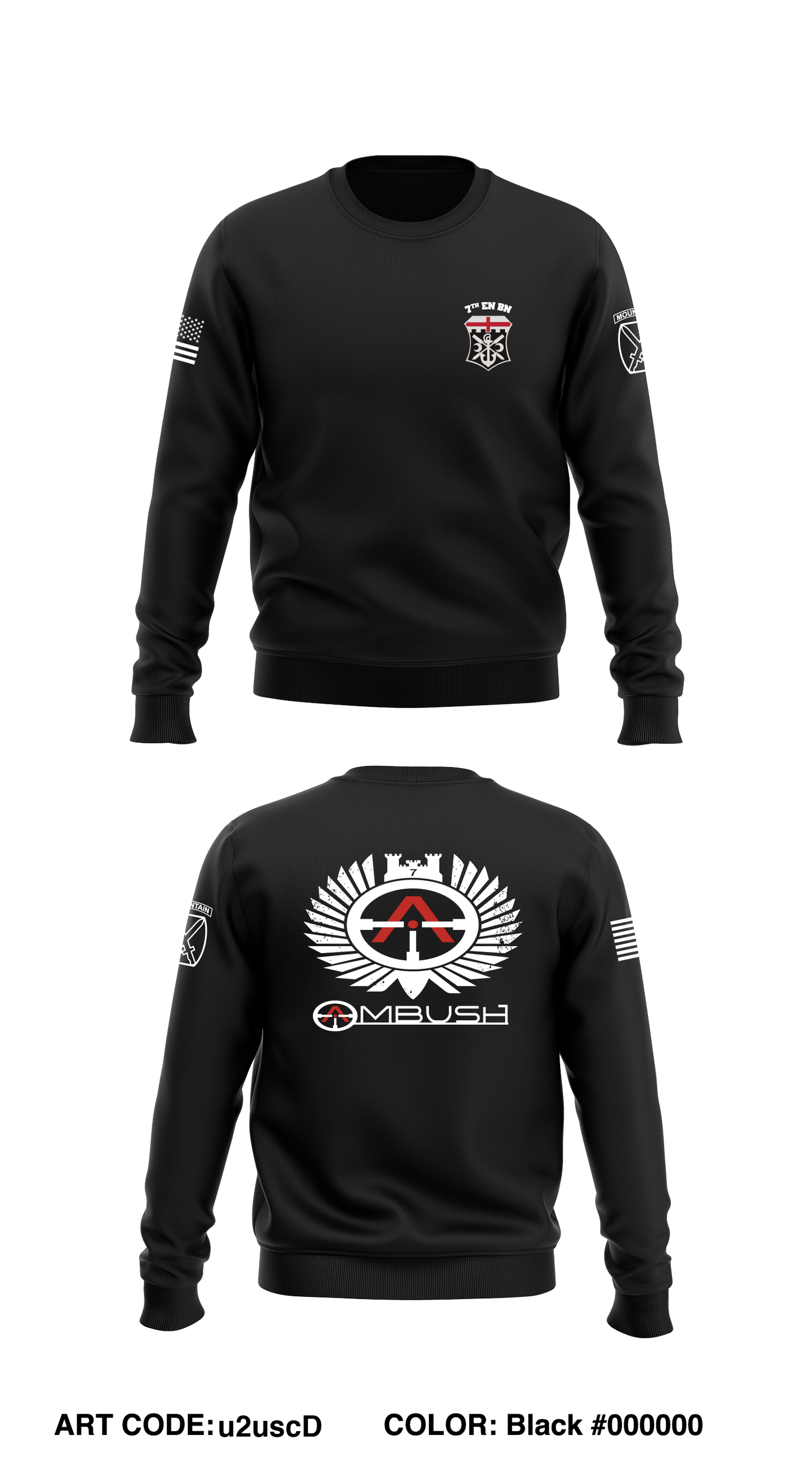 Ambush Core Men's Crewneck Performance Sweatshirt - u2uscD